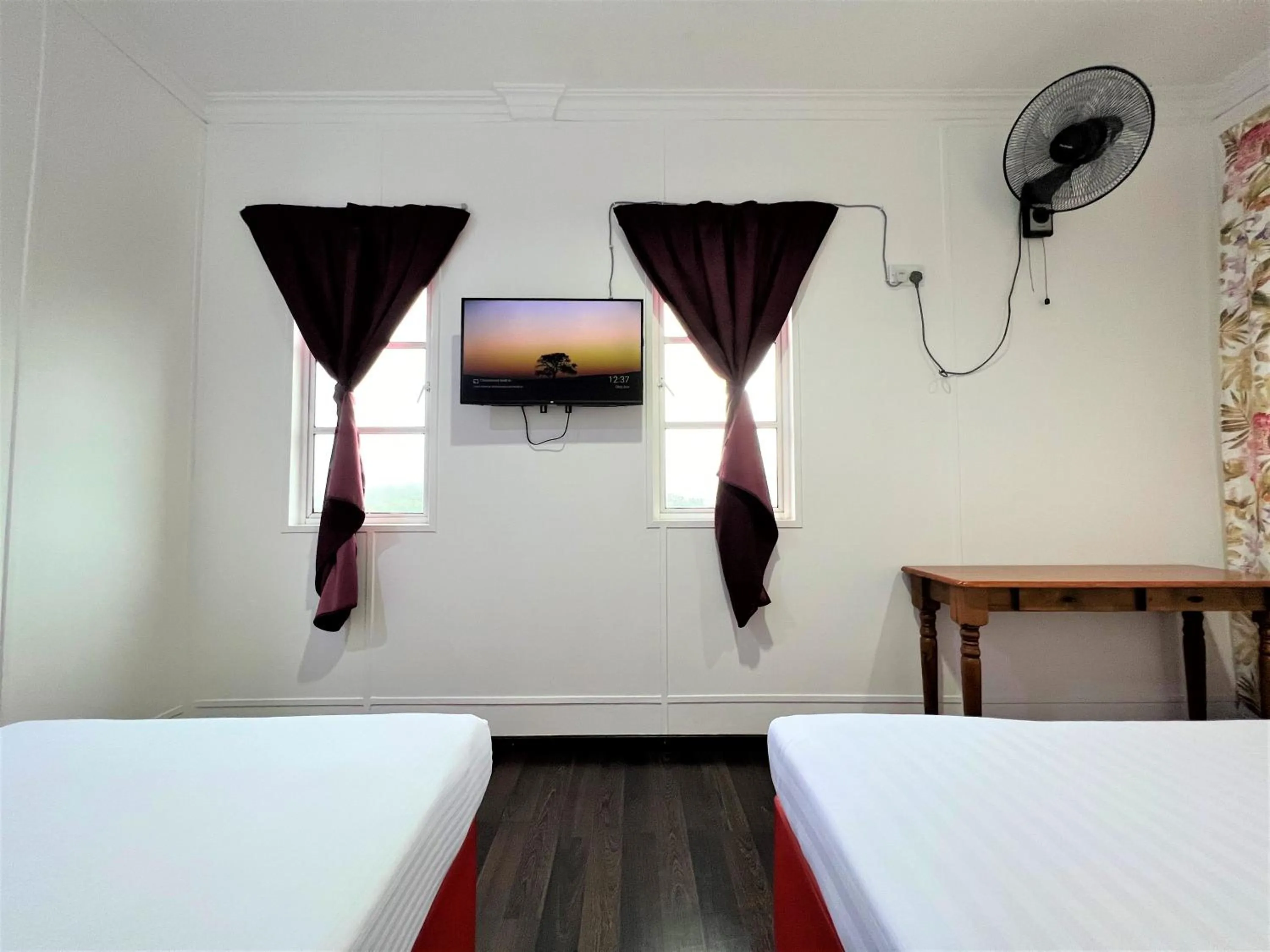 Bed in Suang Noh Homestay Kundasang