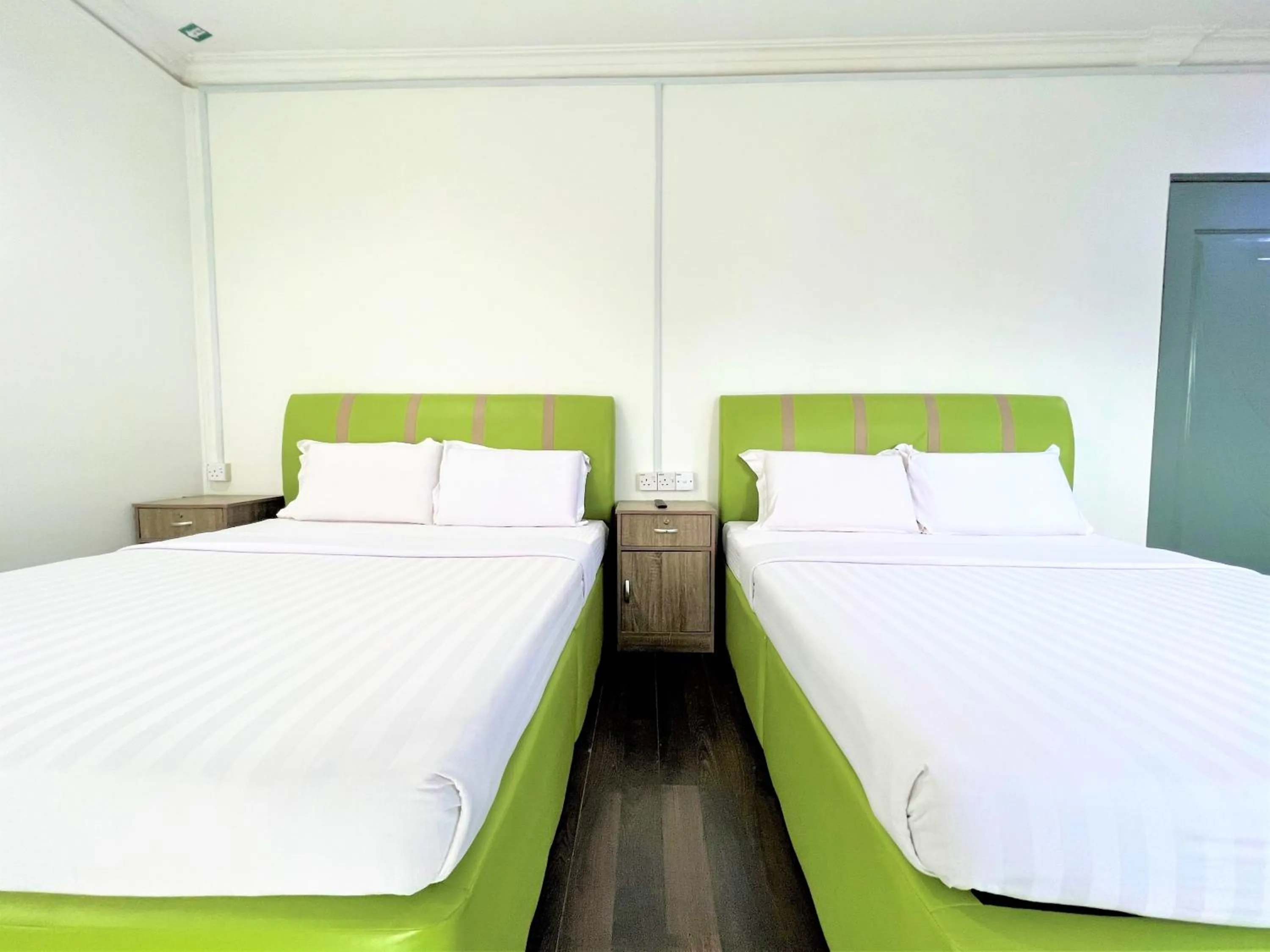 Bed in Suang Noh Homestay Kundasang