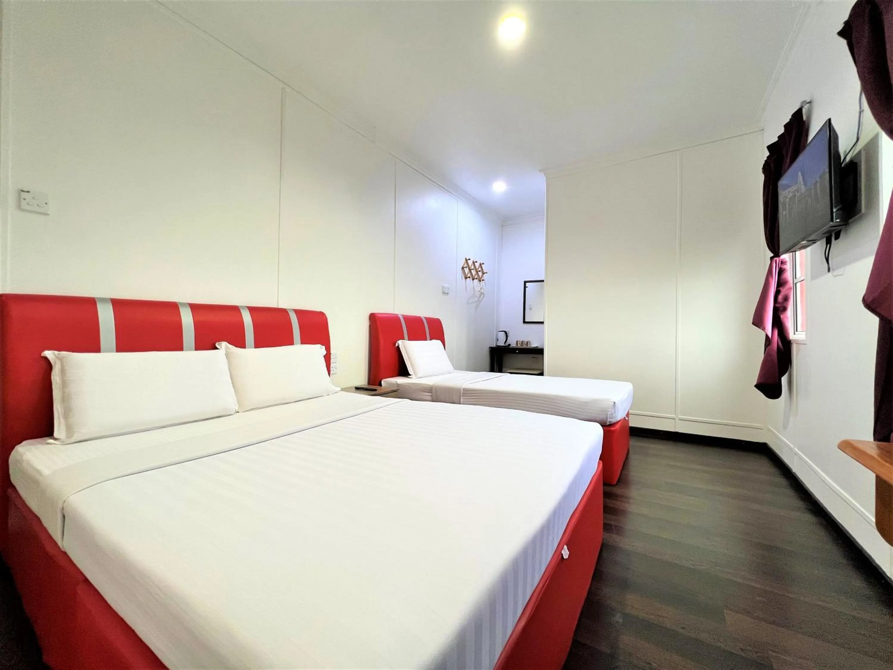 Bed in Suang Noh Homestay Kundasang