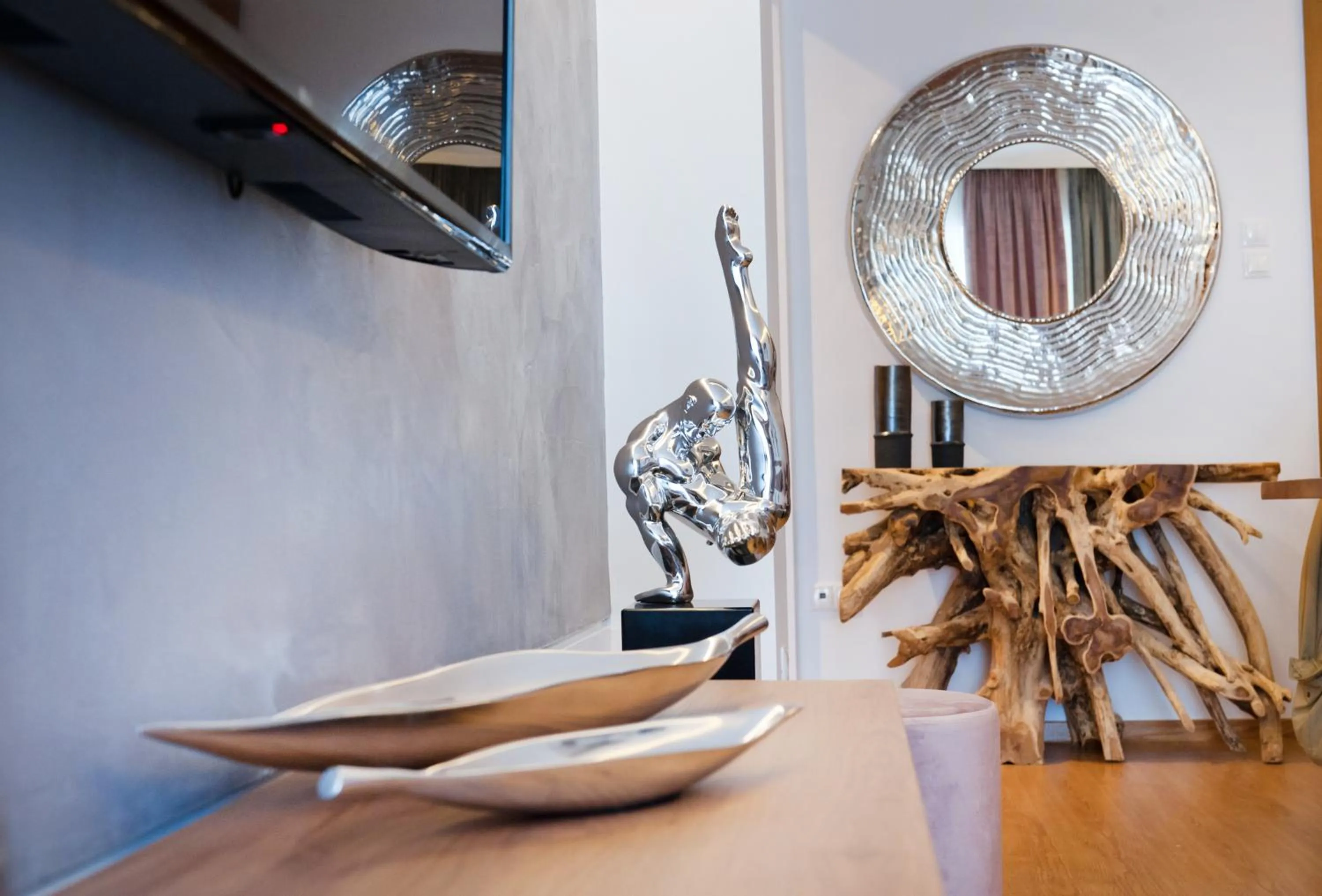 Living room in Acropolis View Deluxe Penthouse & Luxury Apartments