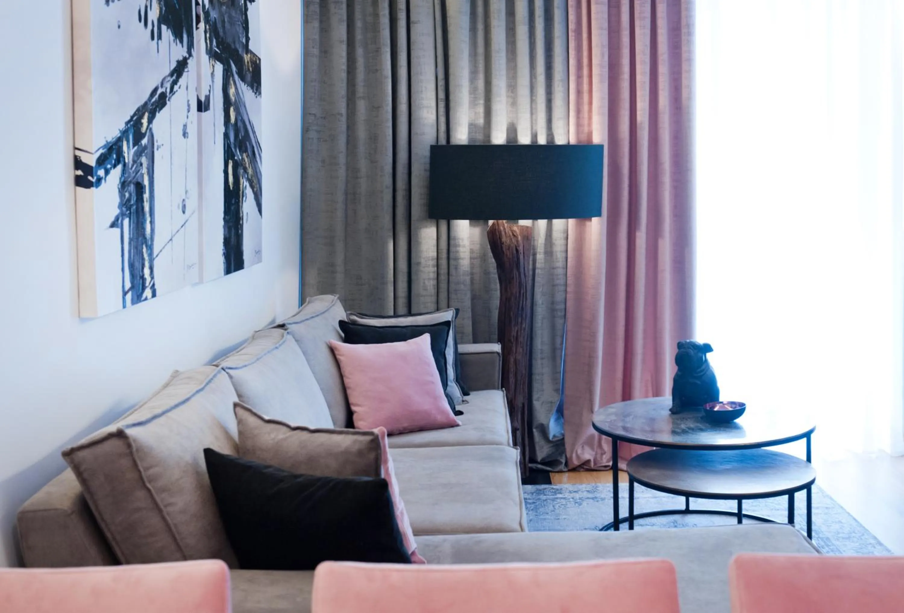 Living room in Acropolis View Deluxe Penthouse & Luxury Apartments