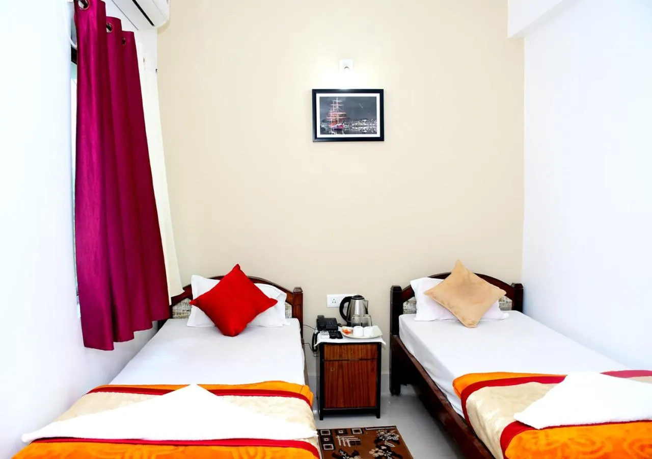 Bed in Satiya Guest House