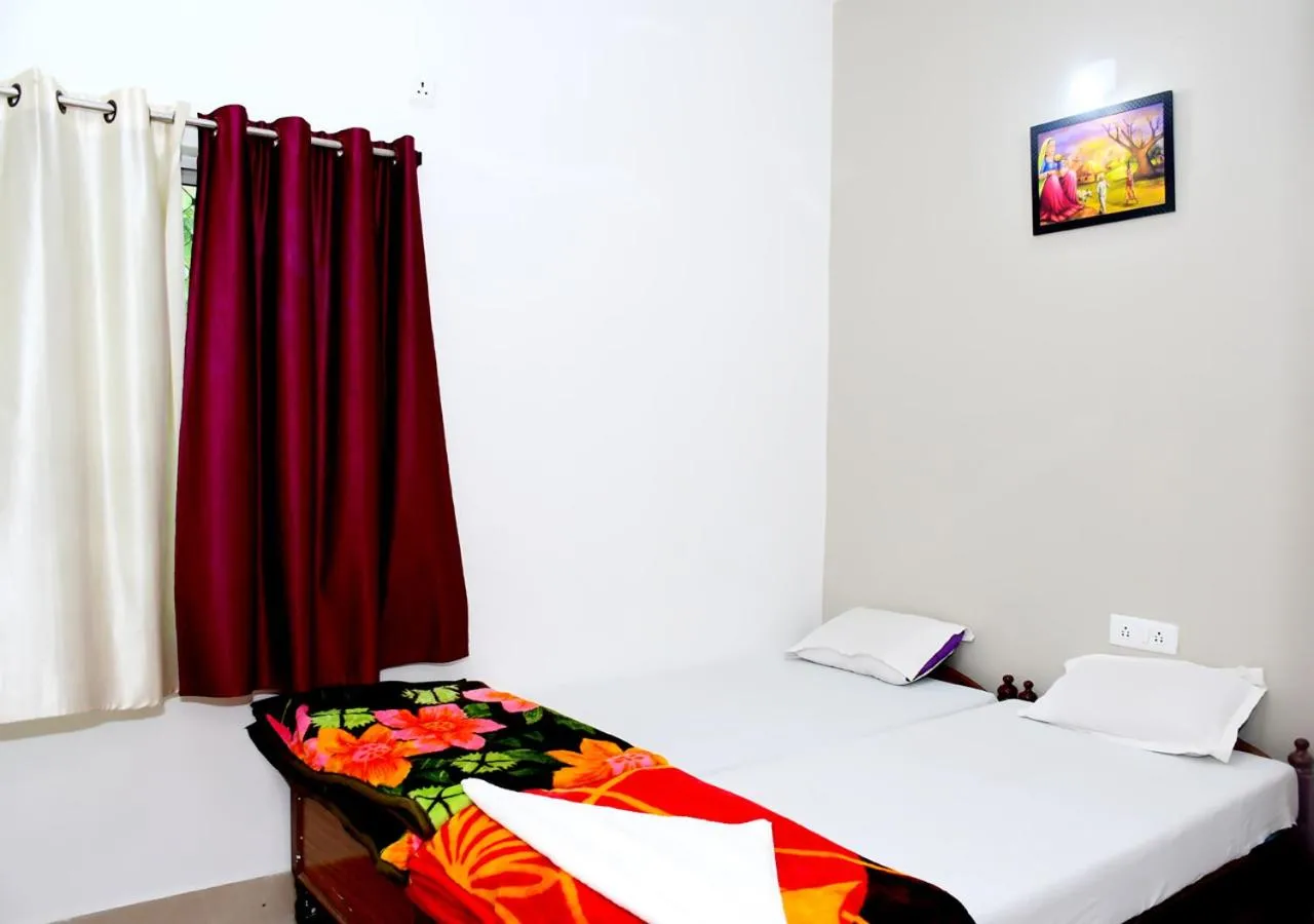 Bed in Satiya Guest House
