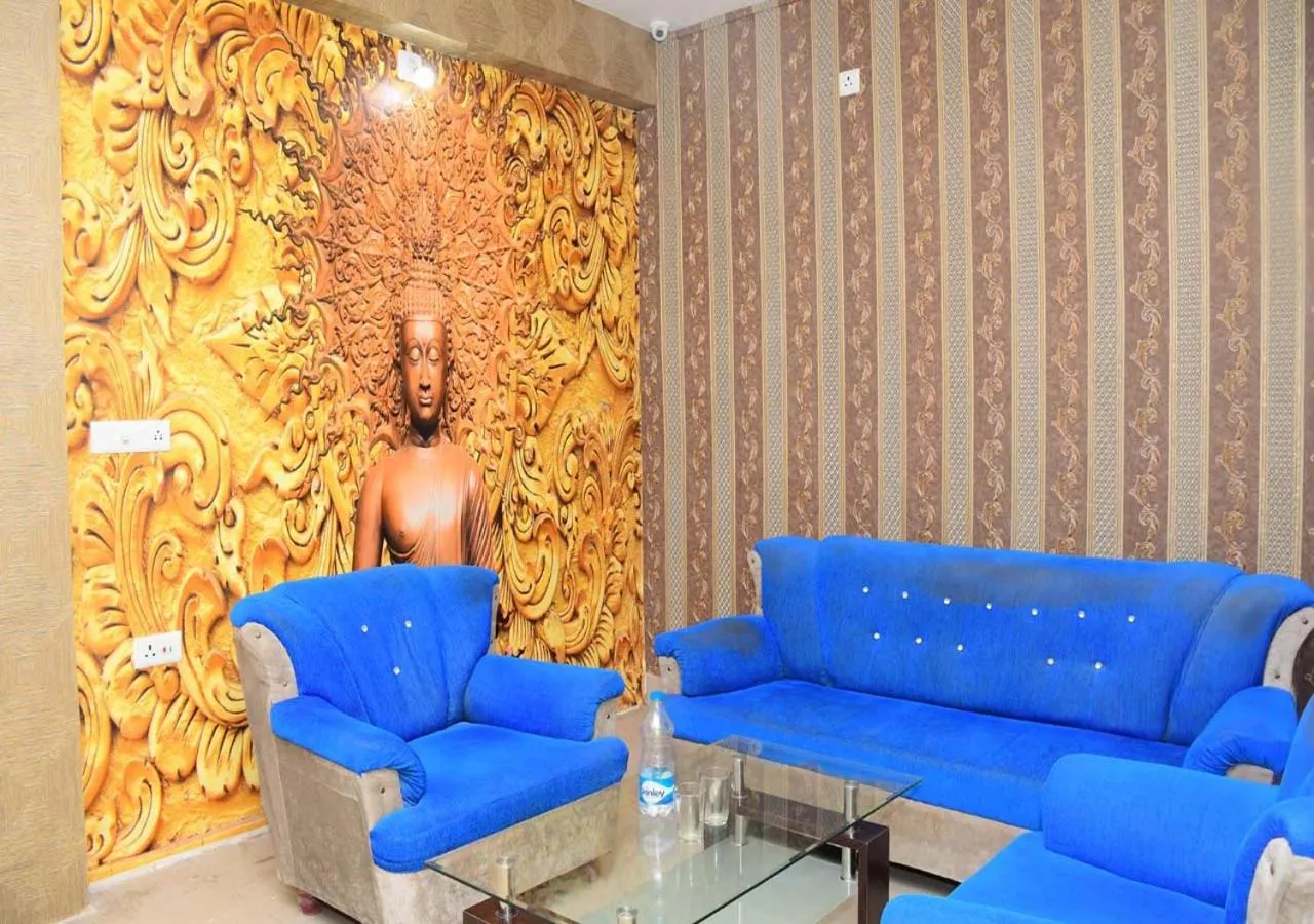 Seating area in Satiya Guest House