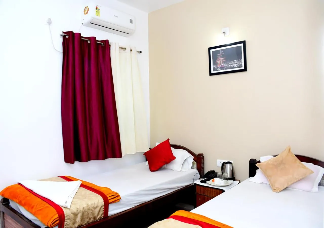 Bed in Satiya Guest House