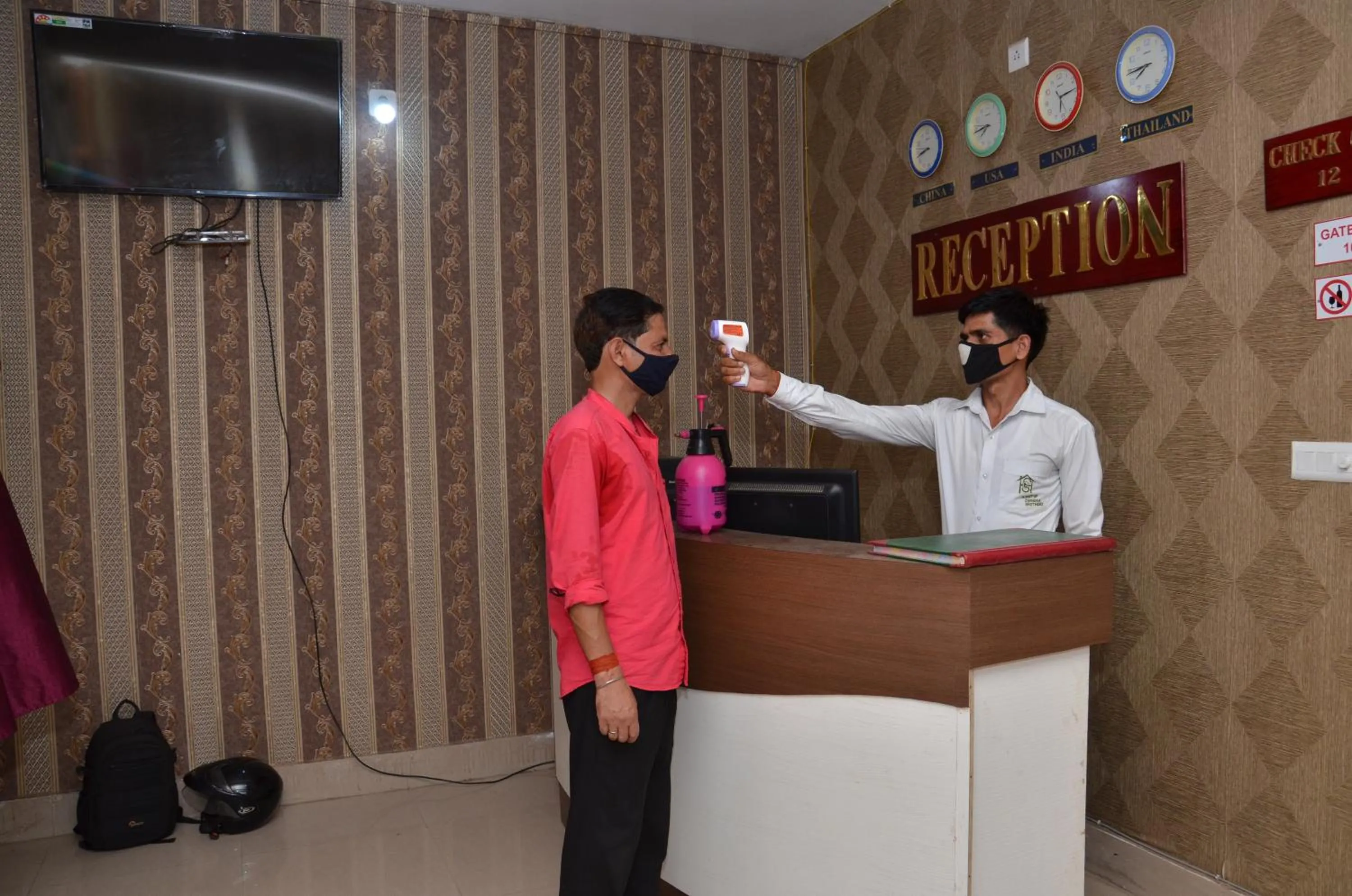 Staff in Satiya Guest House