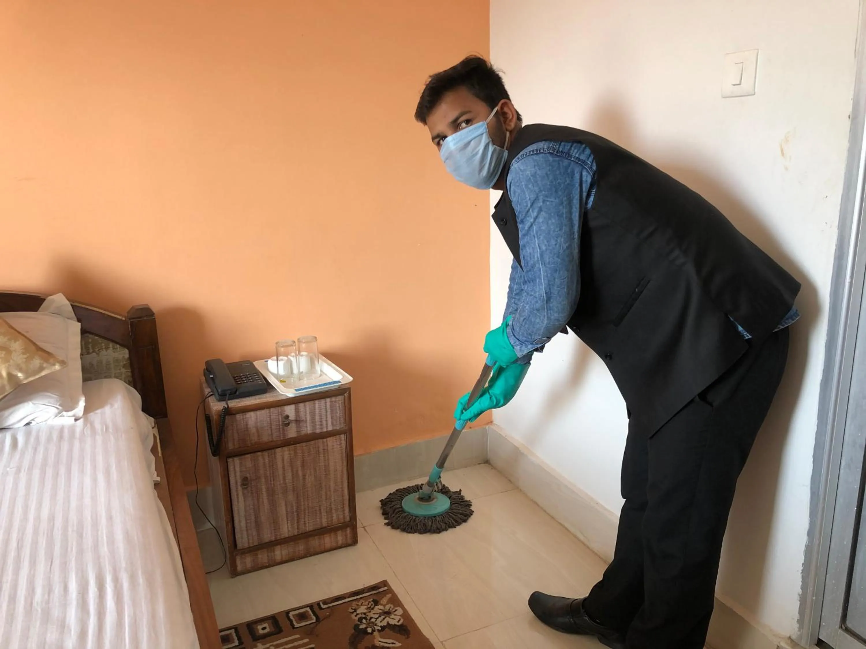 Staff in Satiya Guest House