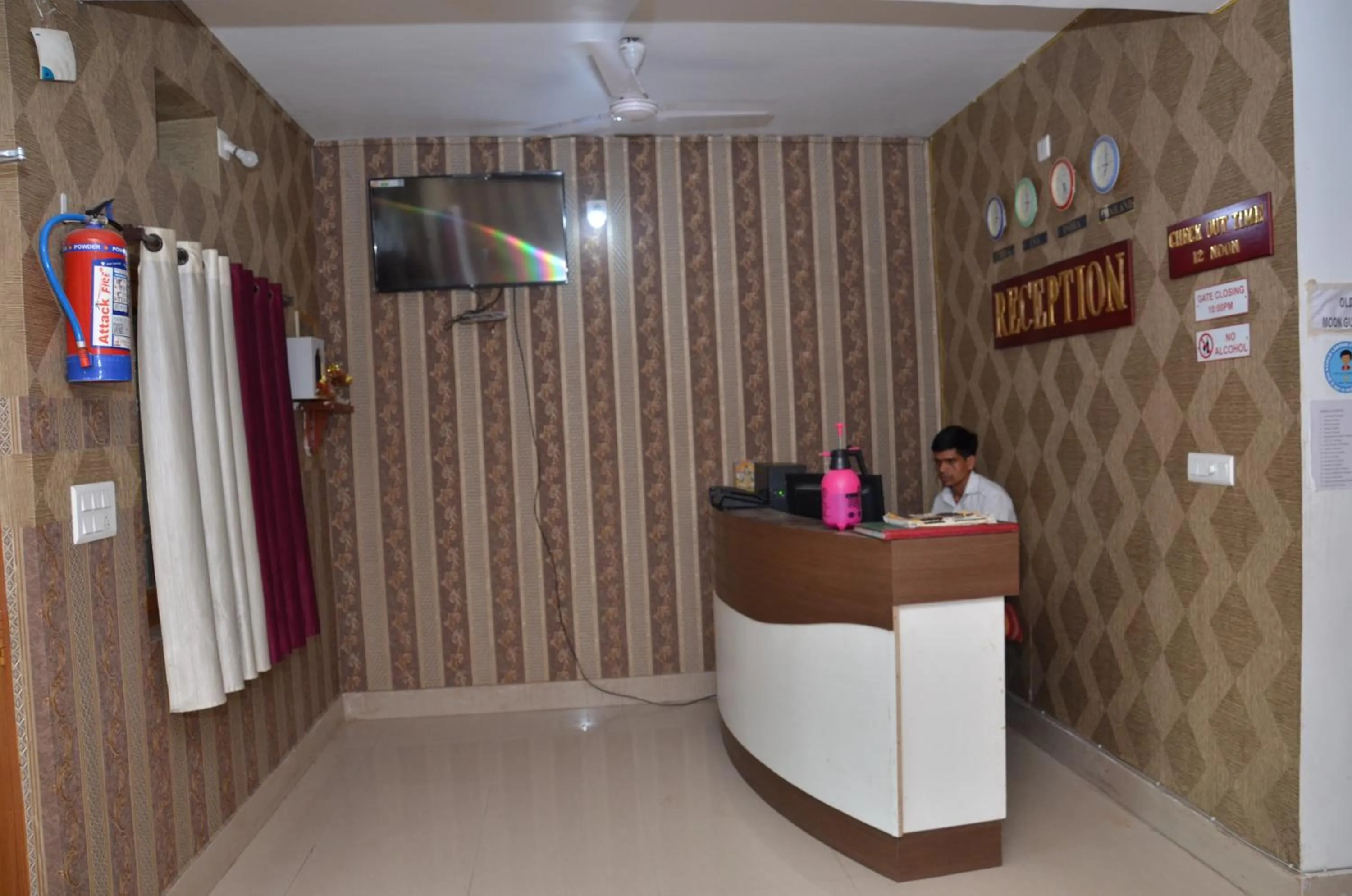 Staff in Satiya Guest House