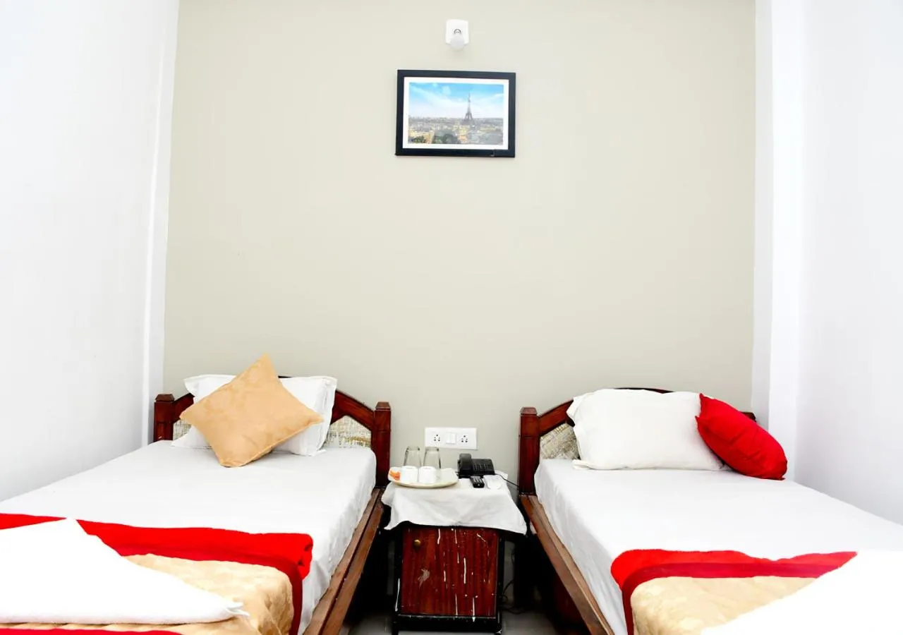 Bed in Satiya Guest House