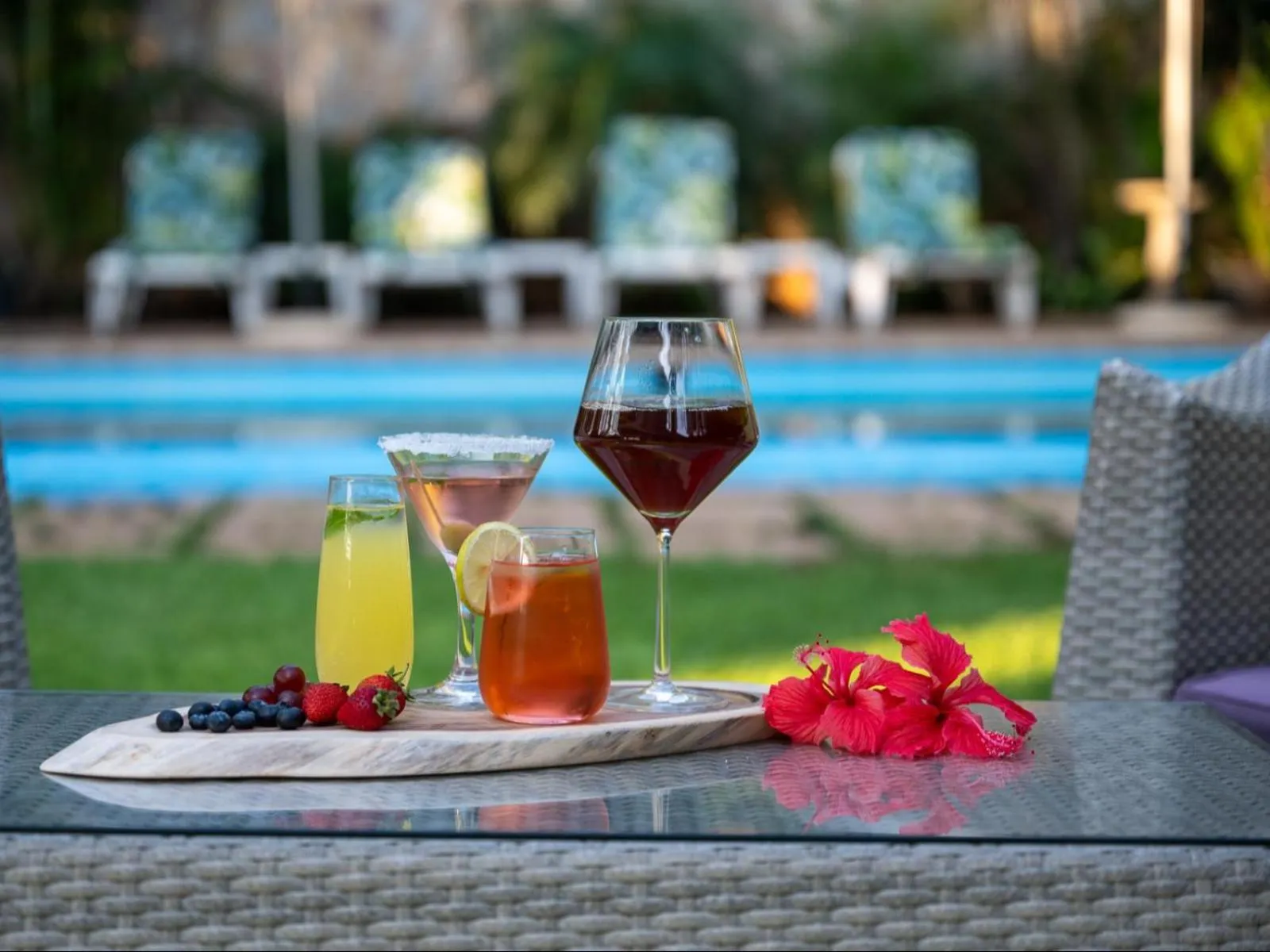 Swimming pool in Familia Guesthouse & Boutique Hotel