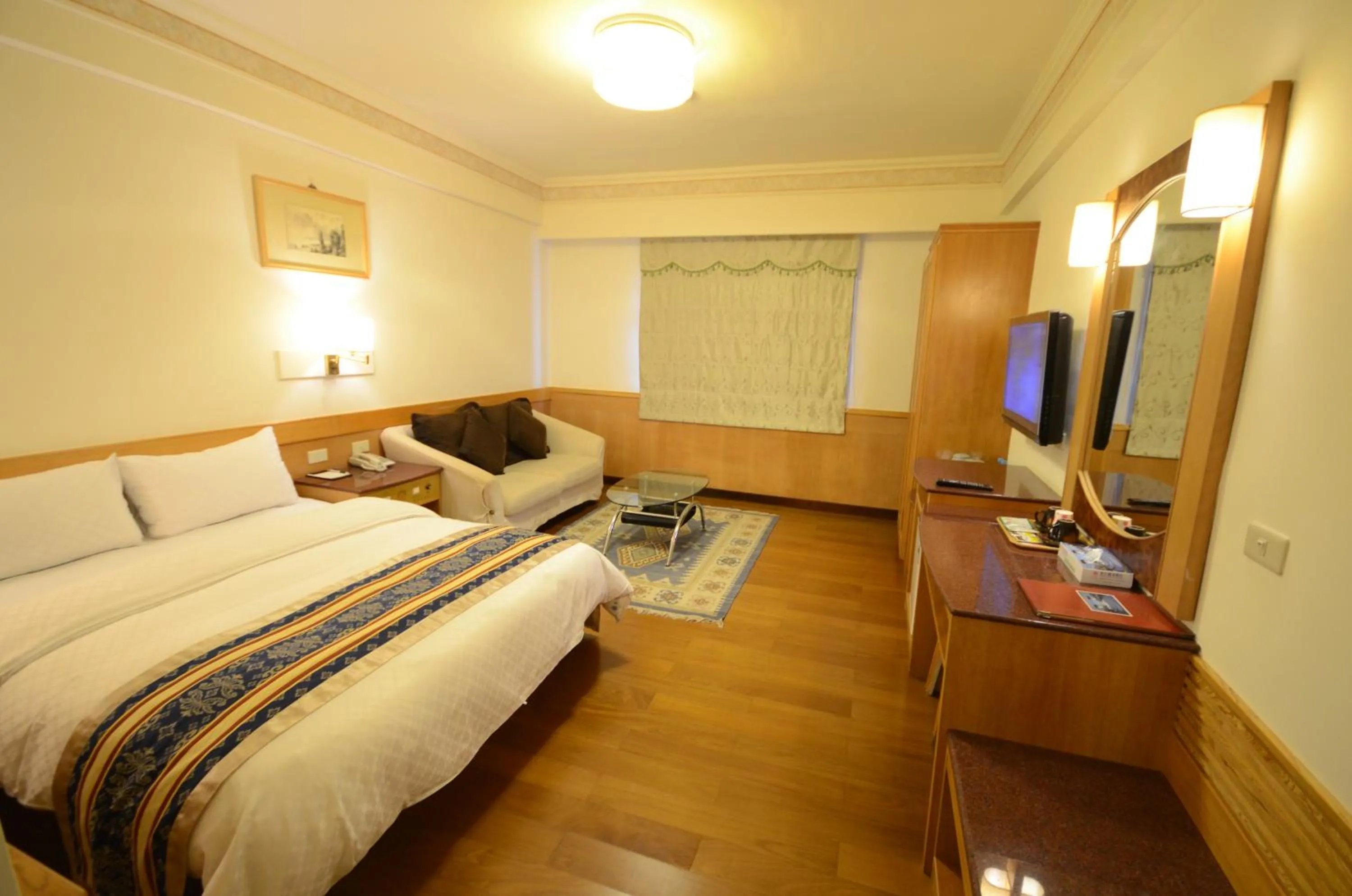 Bed in Dong Tair Spa Hotel