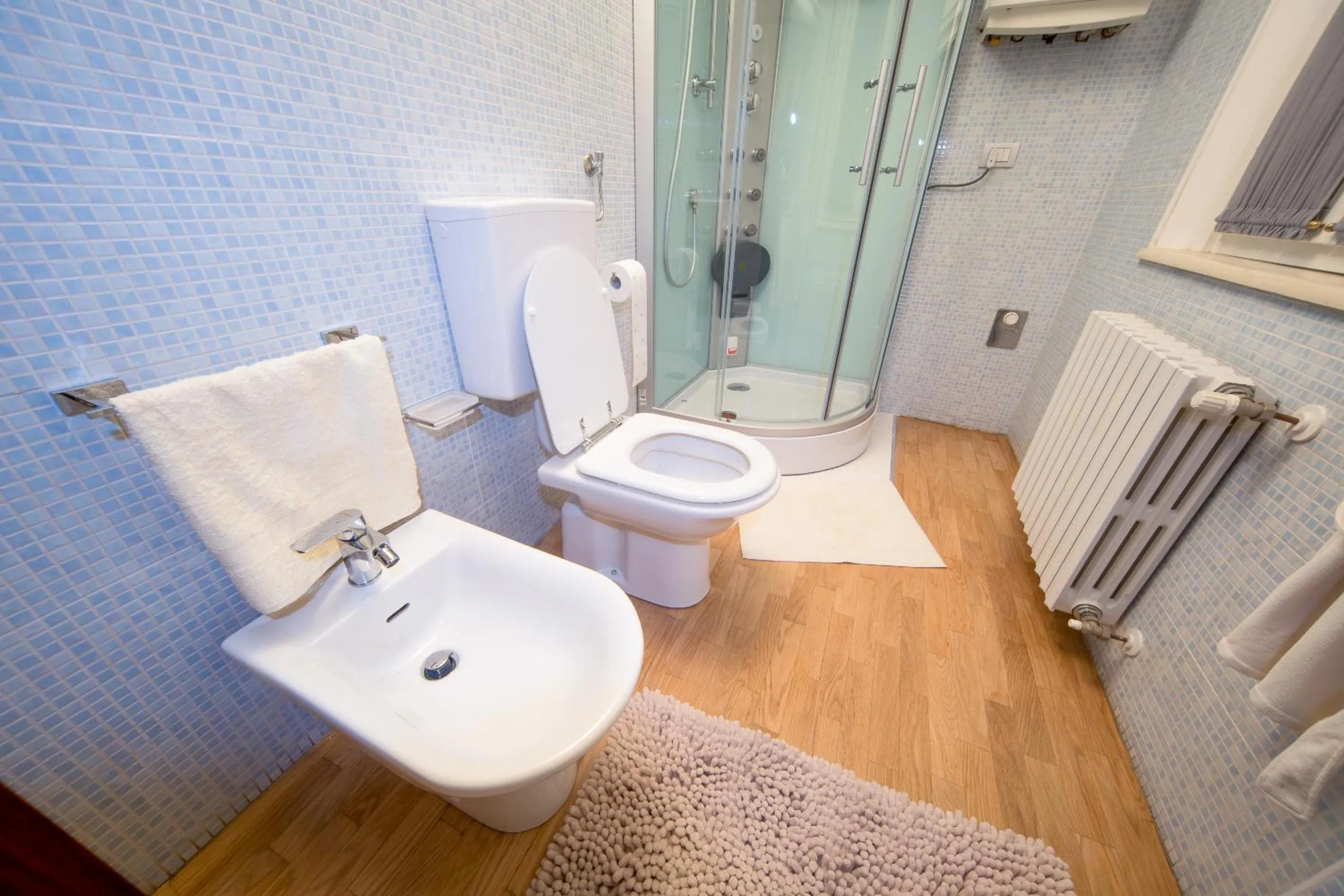 Bathroom in BB il Castello di Vetro
