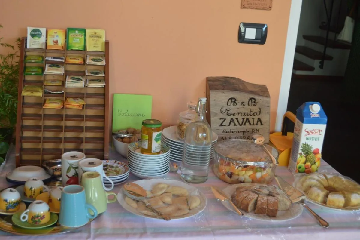 Breakfast in B&B Tenuta Zavaia