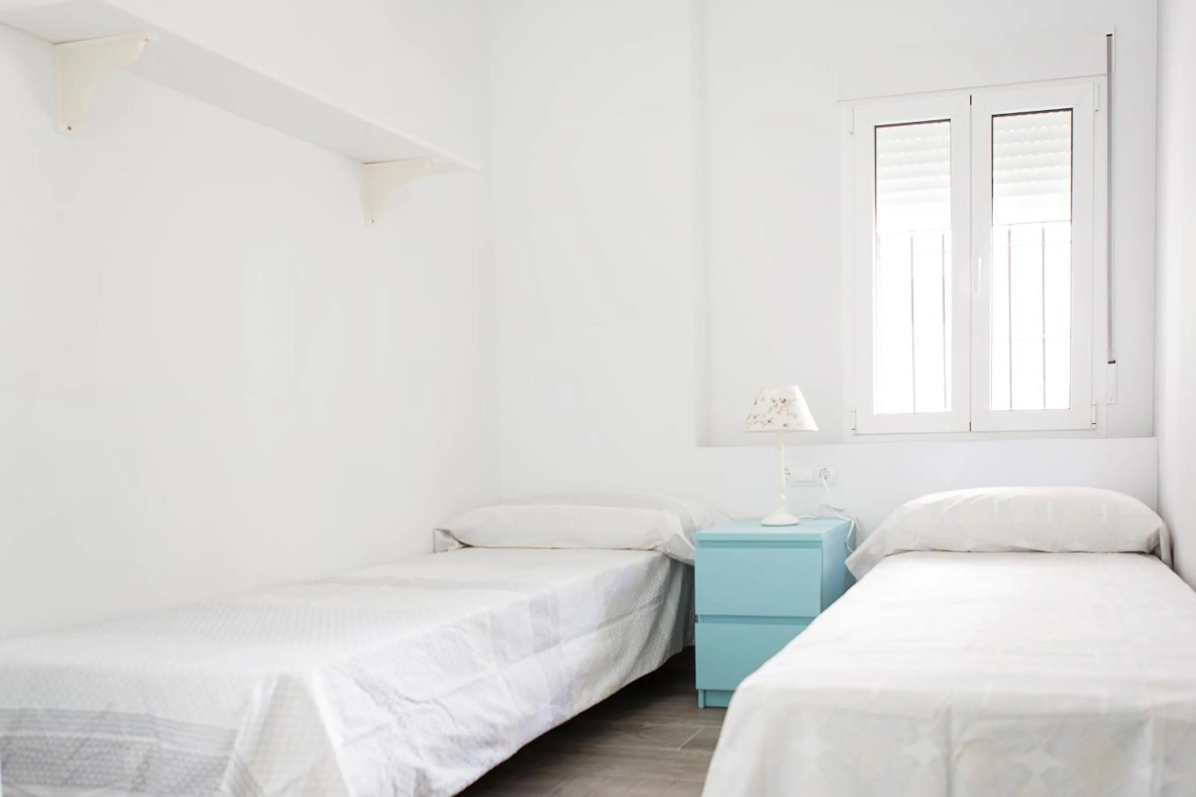 Bedroom, Bed in Hello Málaga Flat Victoria