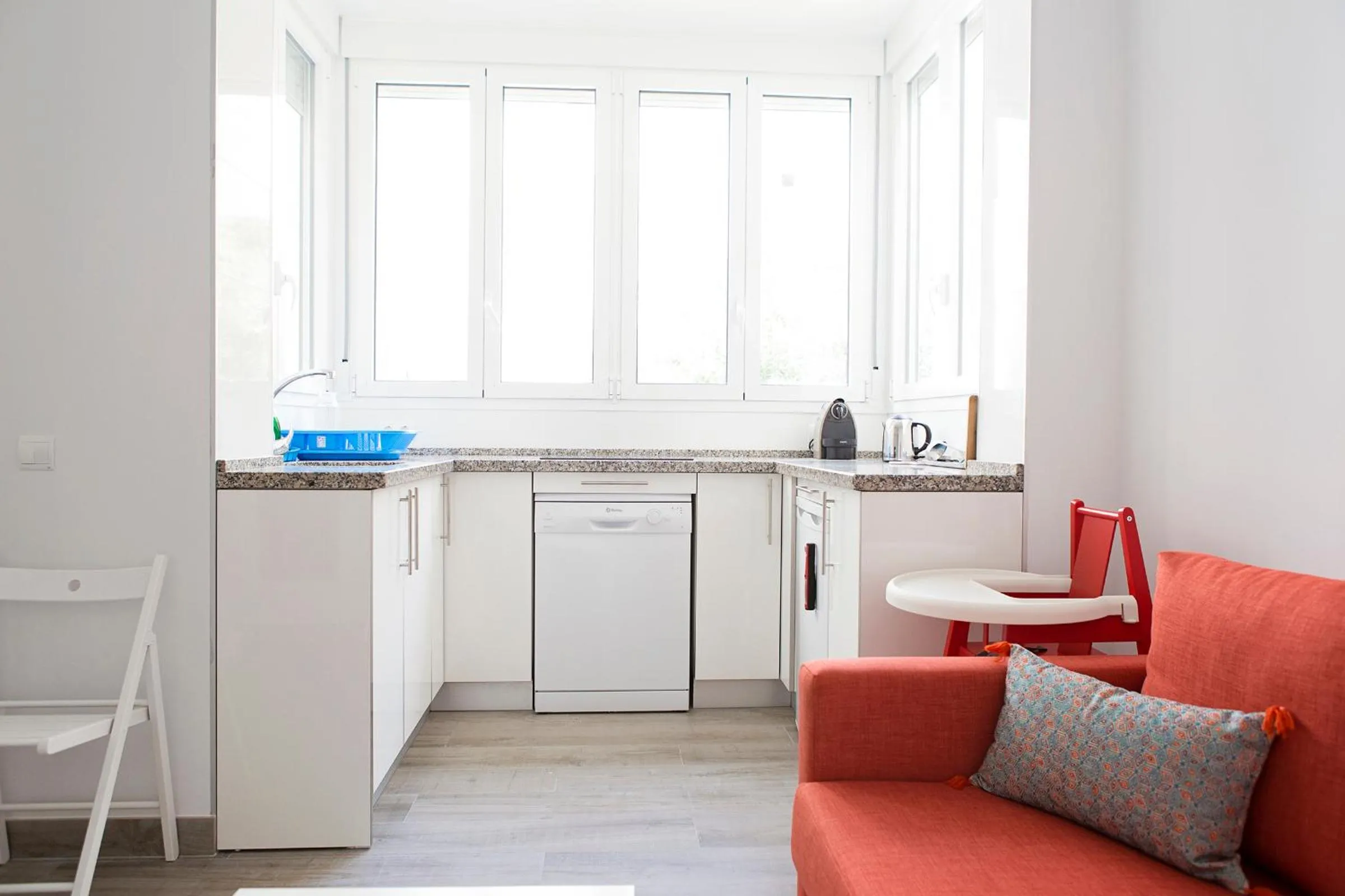 Kitchen or kitchenette in Hello Málaga Flat Victoria