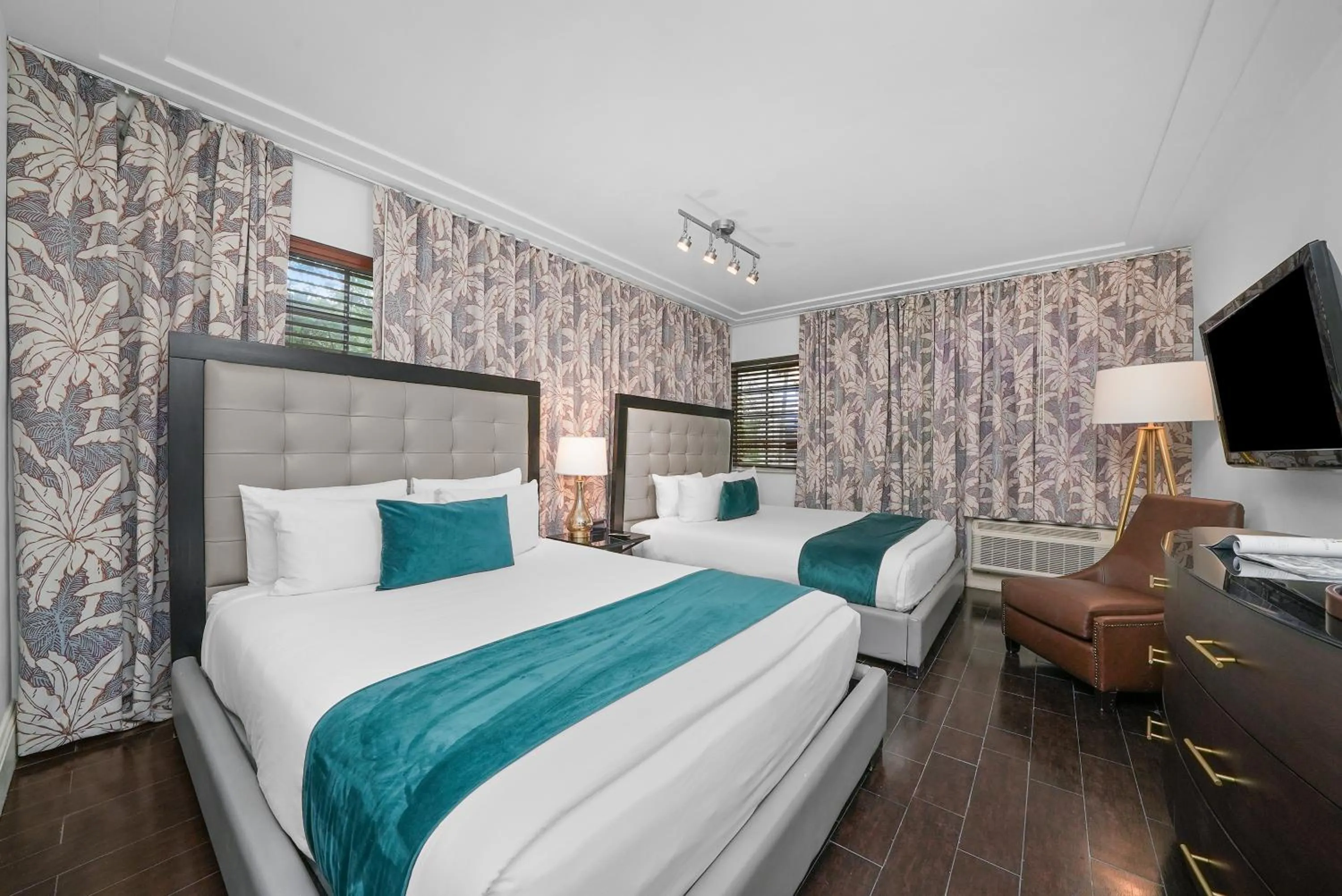 Bed in Riviera Suites