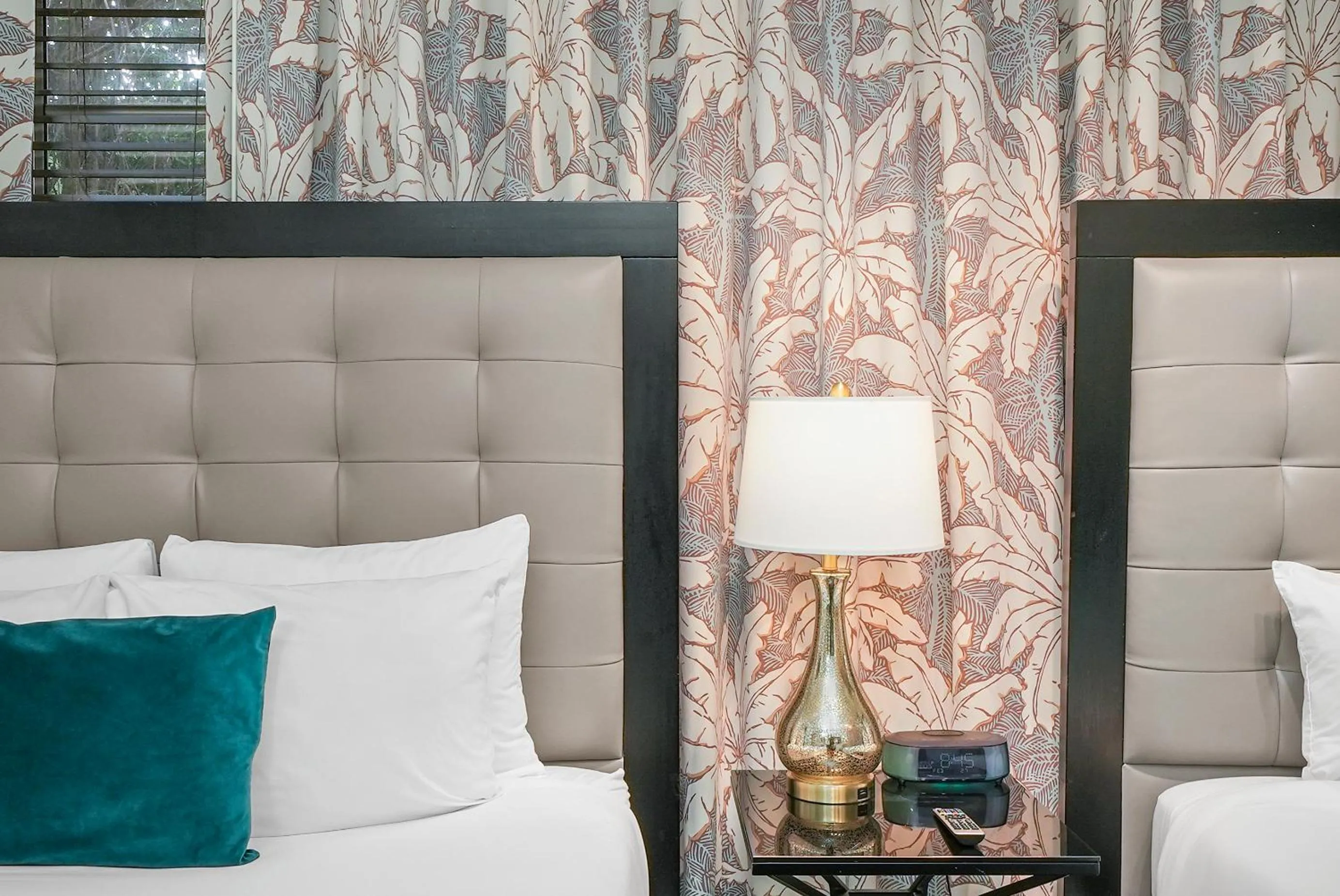 Bed in Riviera Suites