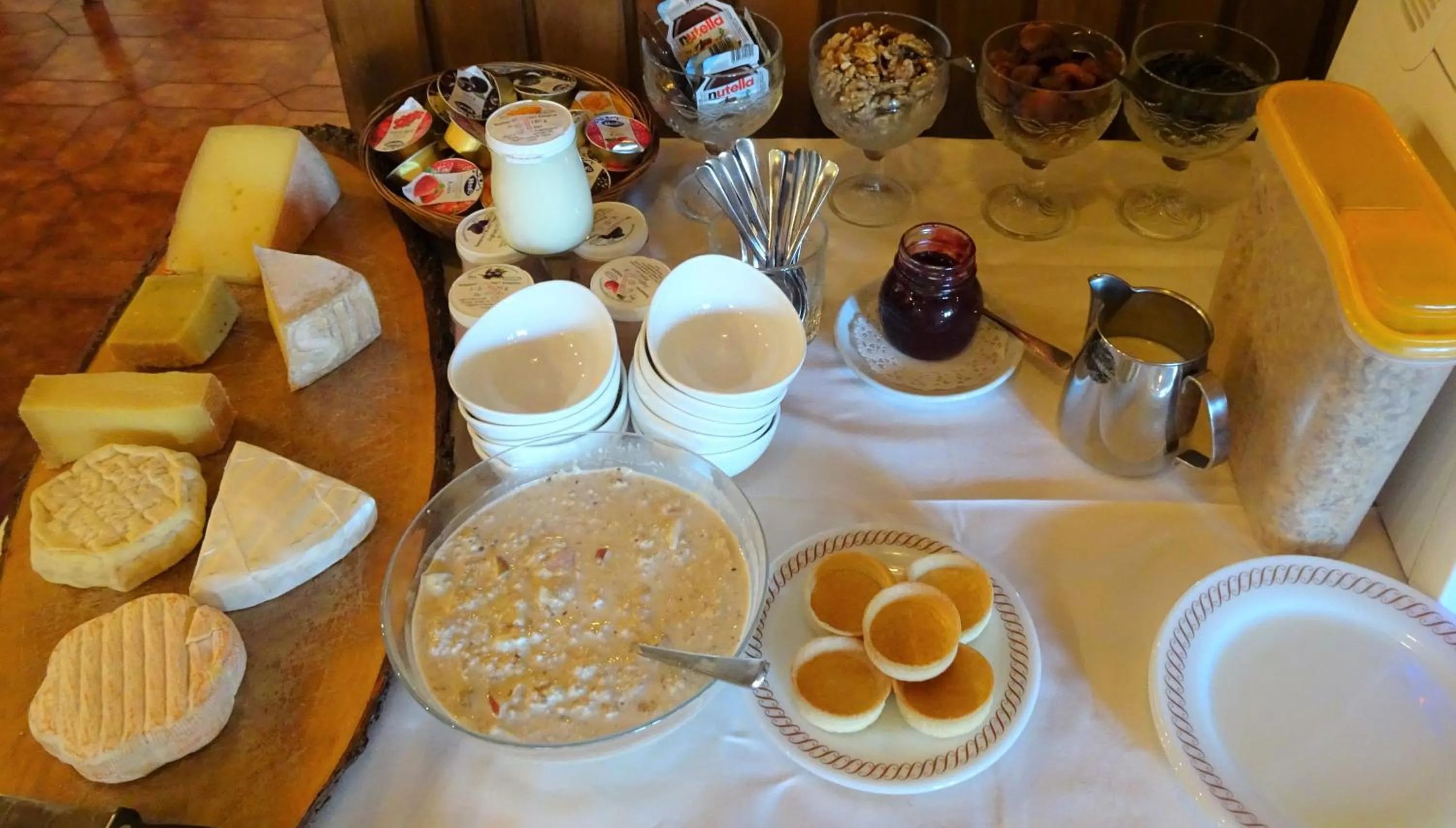 Breakfast in Hotel-Restaurant Grina