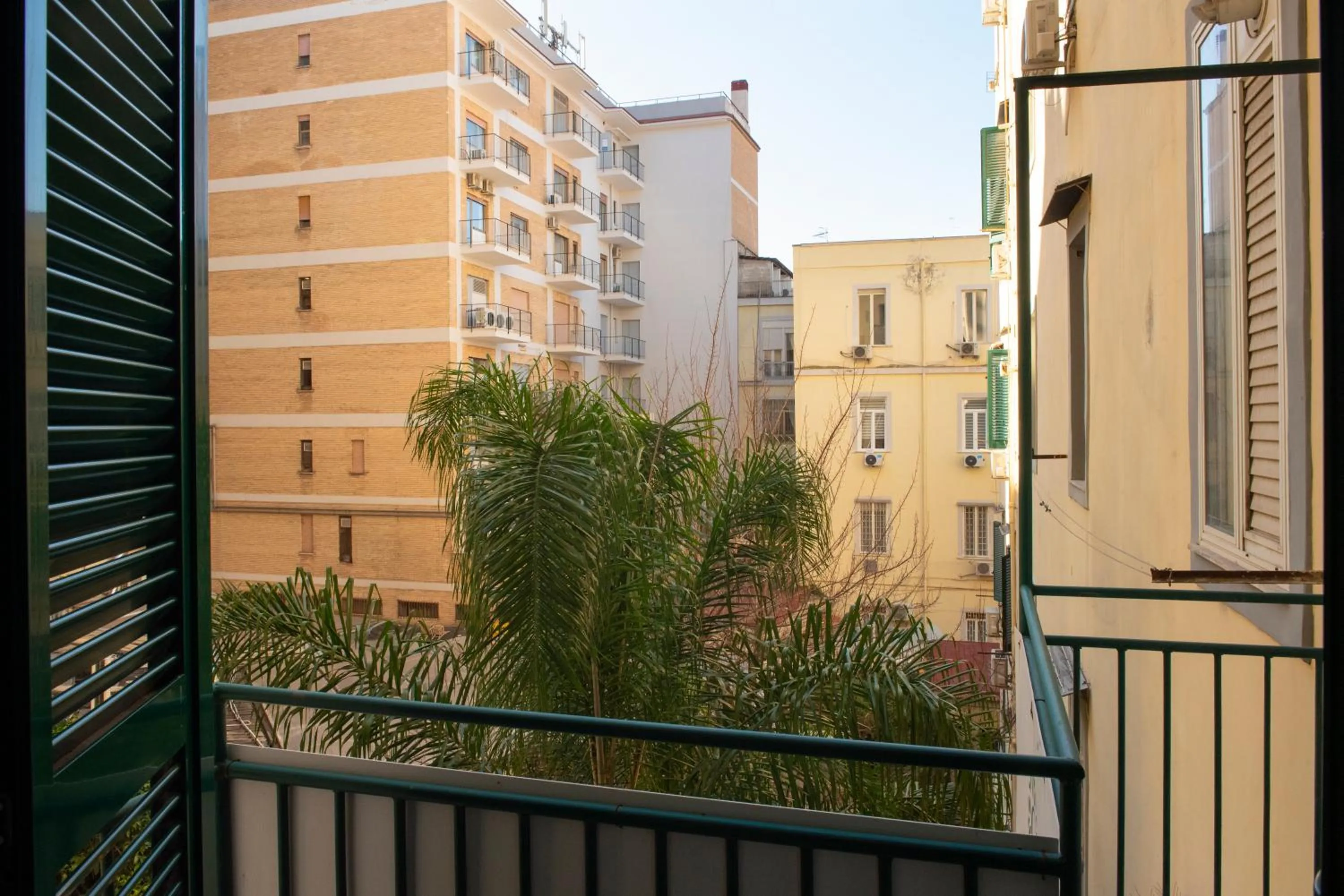 Inner courtyard view in Certosa Suite