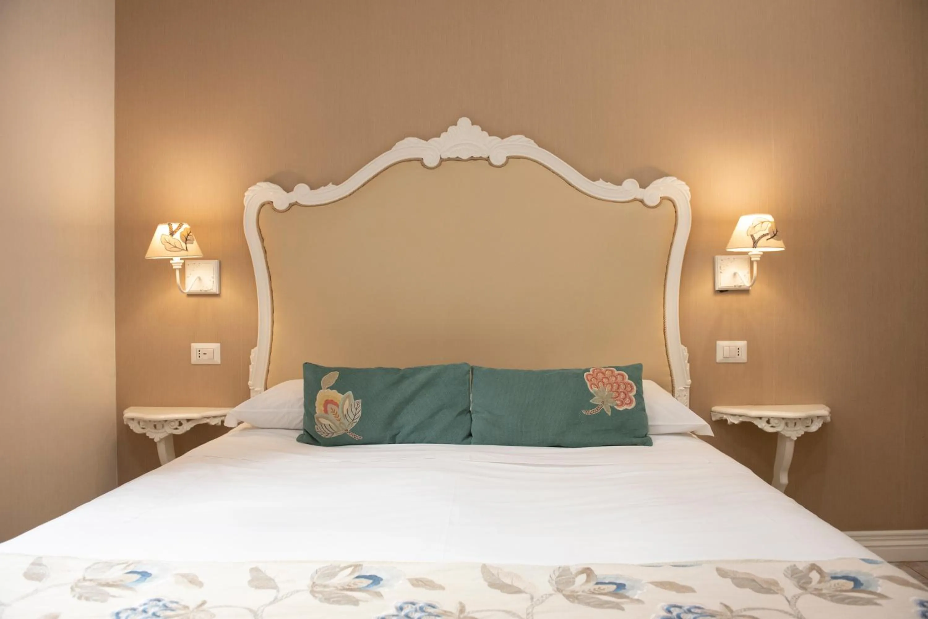 Bed in Certosa Suite