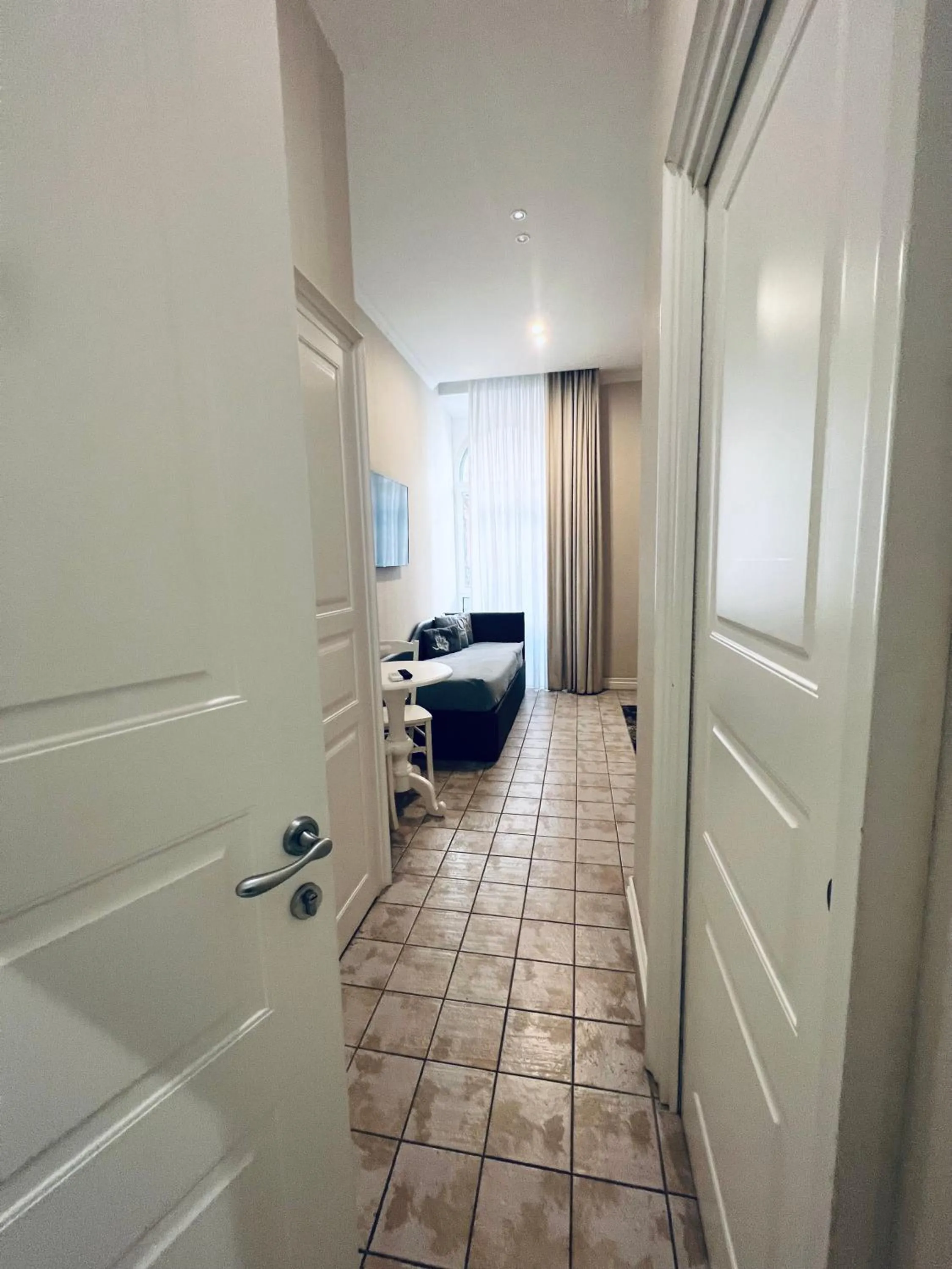 Bed in Certosa Suite