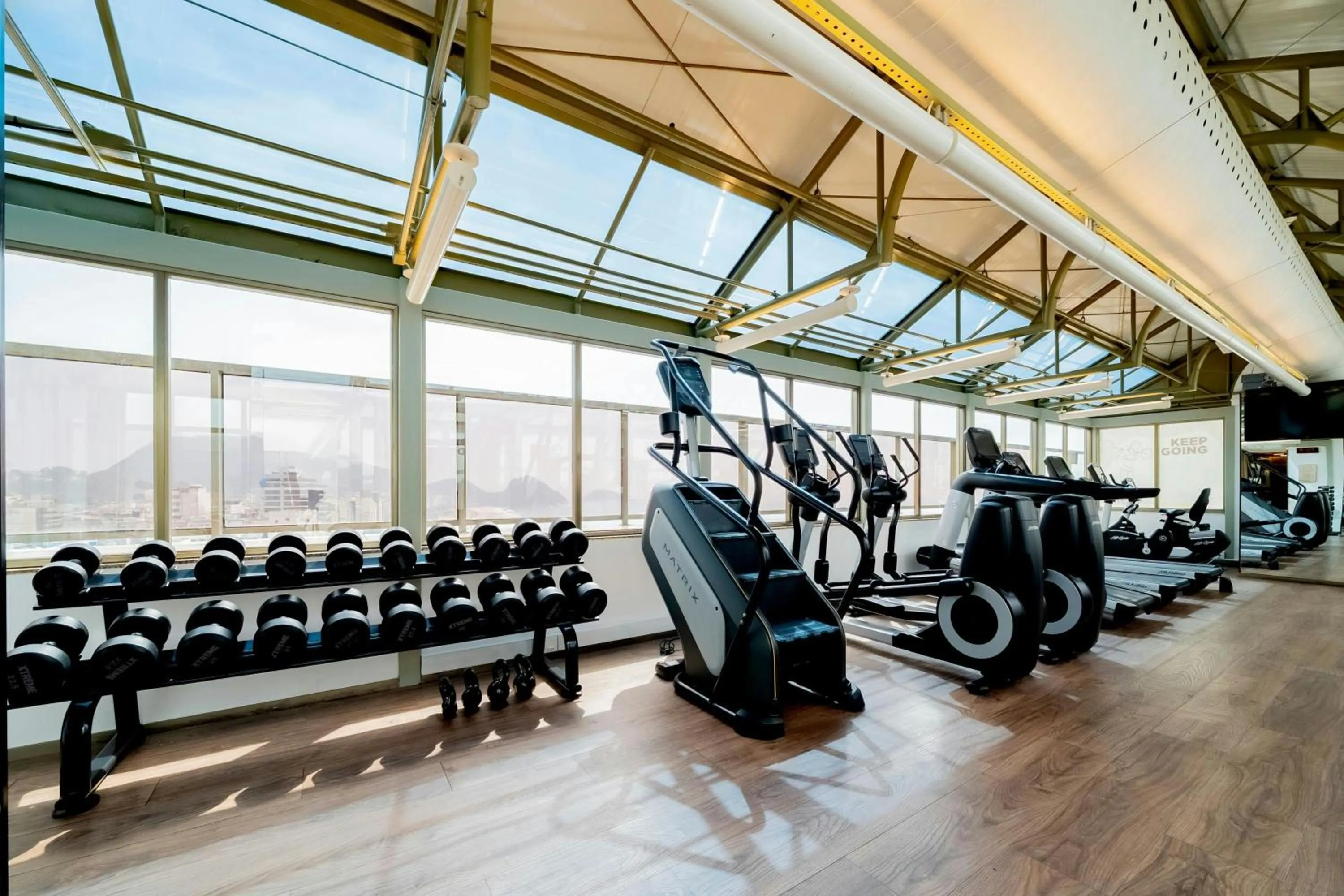 Fitness centre/facilities in JW Marriott Rio de Janeiro