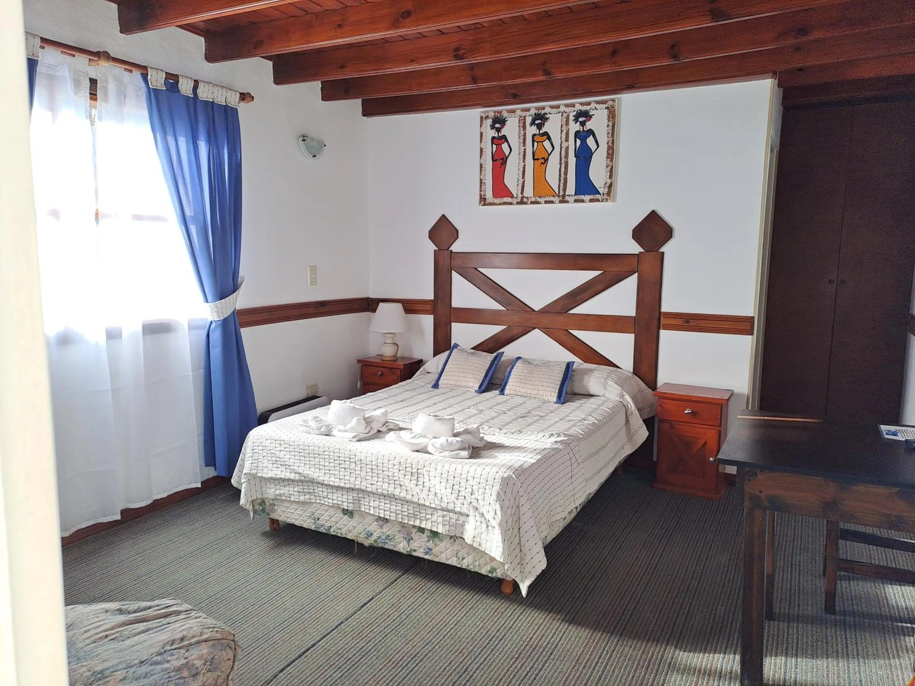 Bed in Hostería Austral