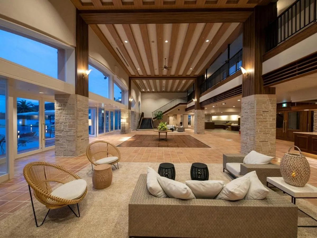 Lobby or reception in MARISSA RESORT sazanseto suo-oshima