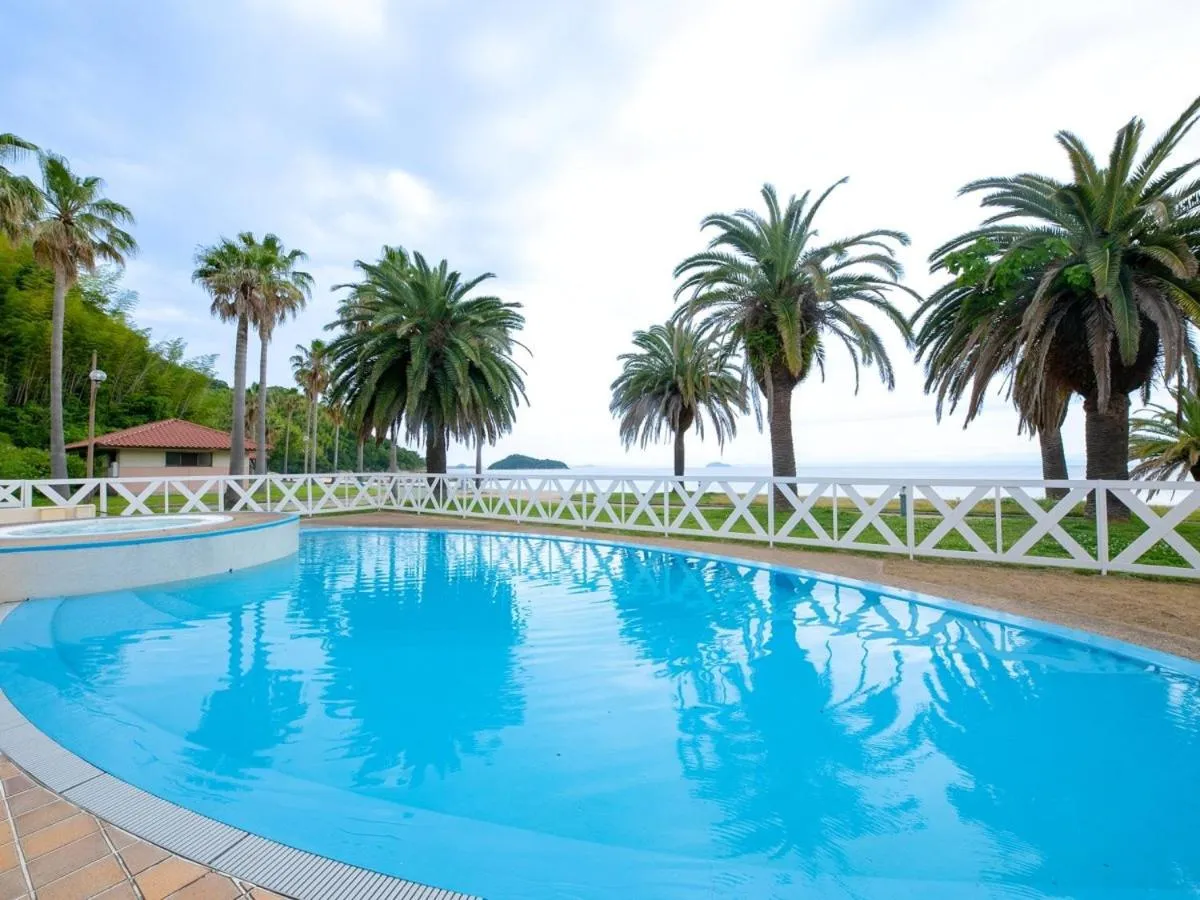 Swimming pool in MARISSA RESORT sazanseto suo-oshima