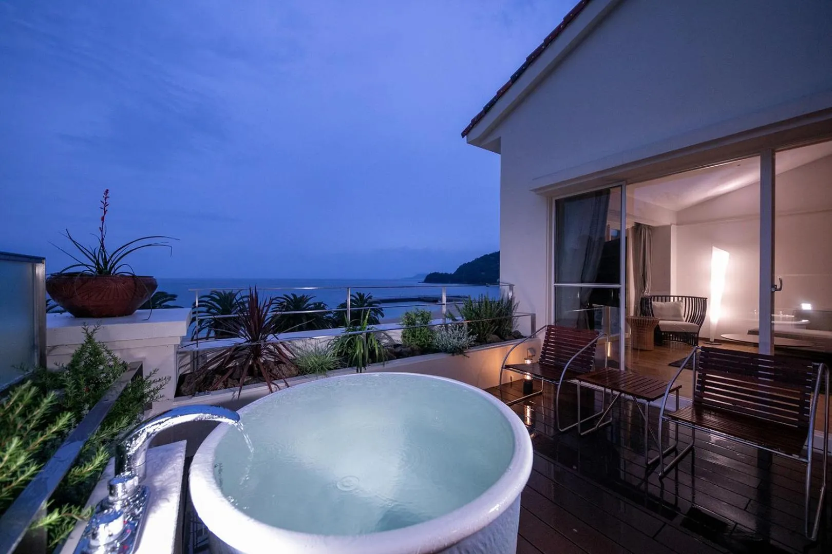 Open Air Bath in MARISSA RESORT sazanseto suo-oshima