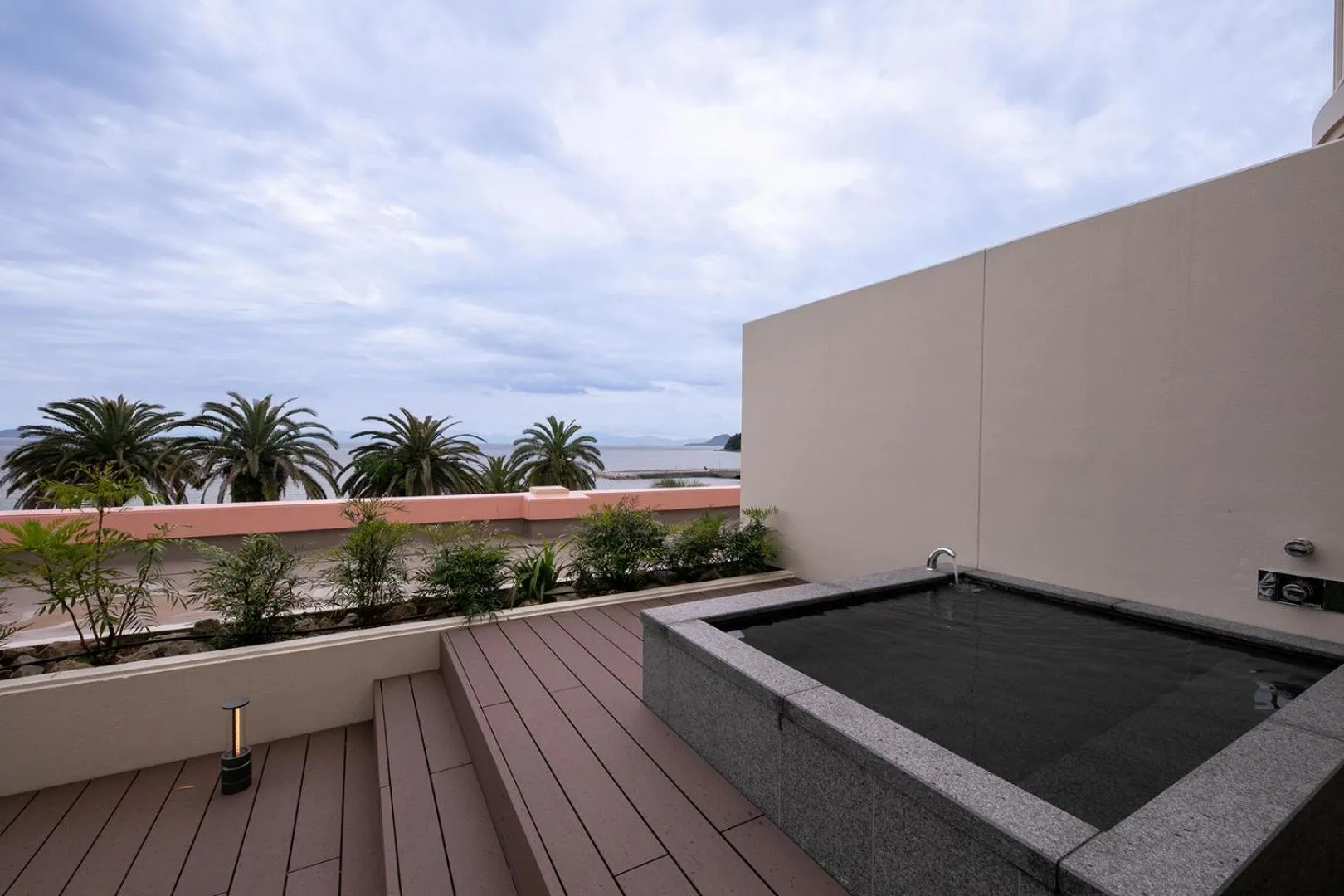 Open Air Bath in MARISSA RESORT sazanseto suo-oshima