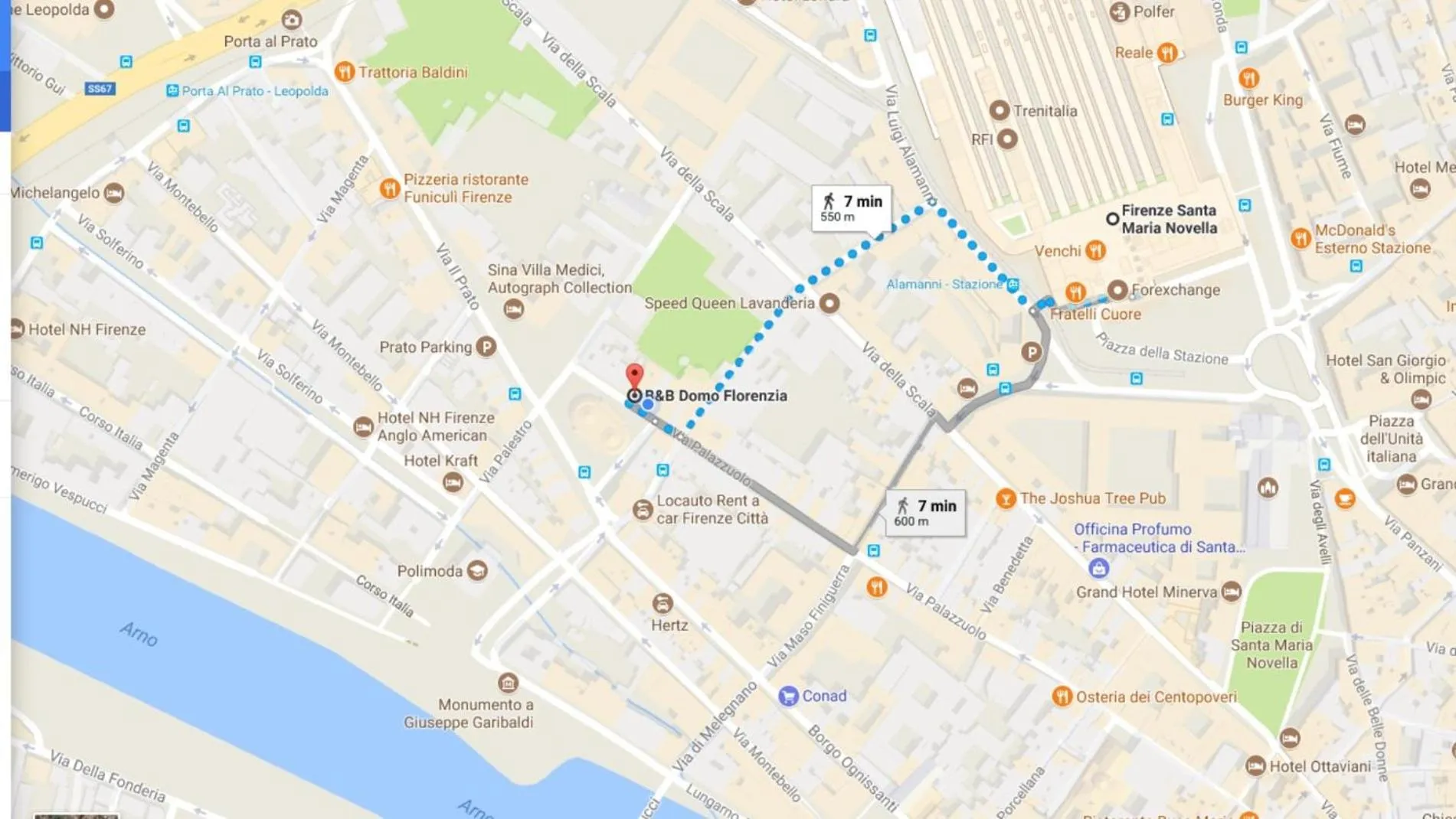 City view in Guest House Domo Florenzia