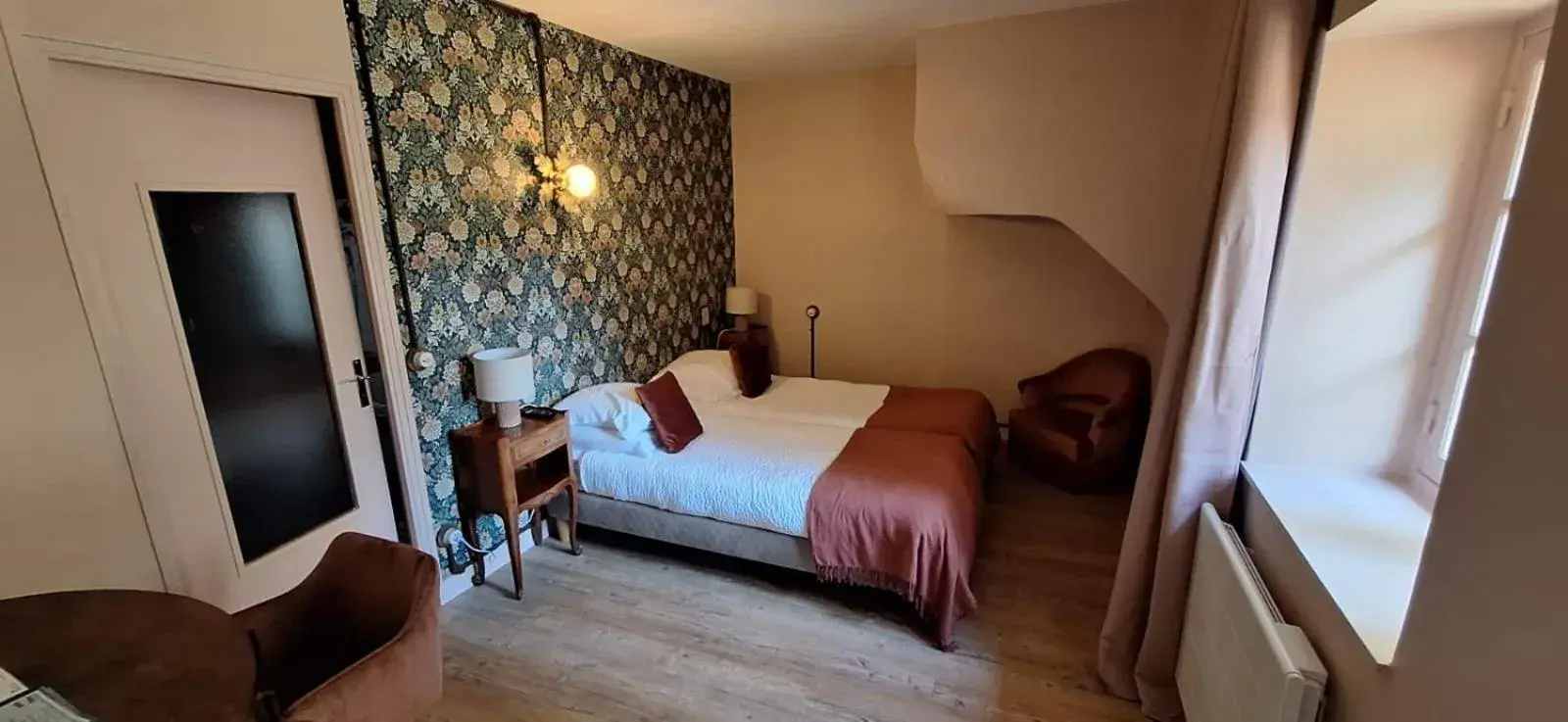 Chambre confort twin in Hôtel Kastell Dinec'h Chambre confort twin in Hôtel Kastell Dinec'h