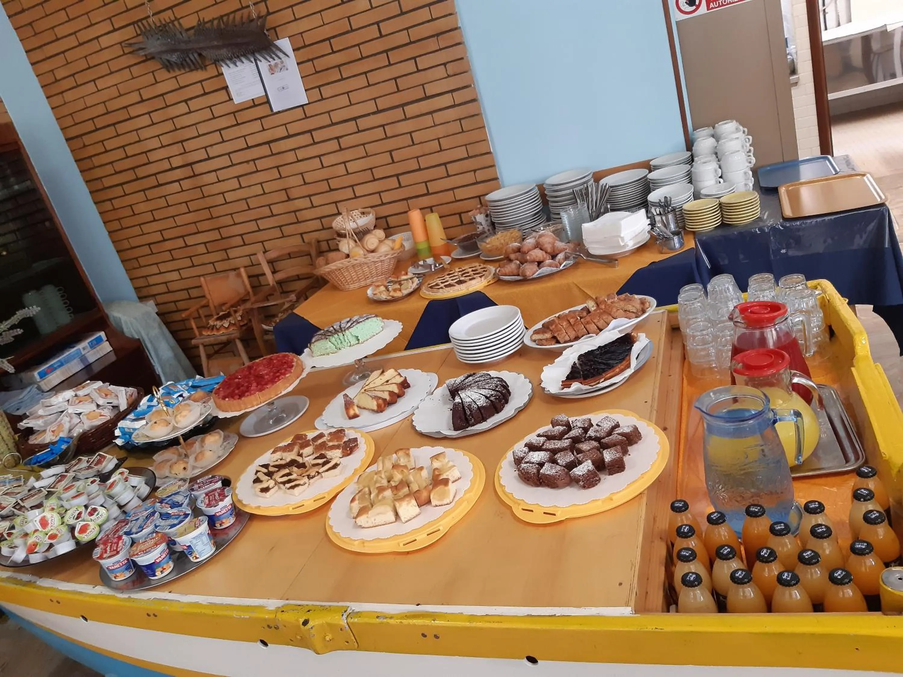 Buffet breakfast in Hotel Bellevue