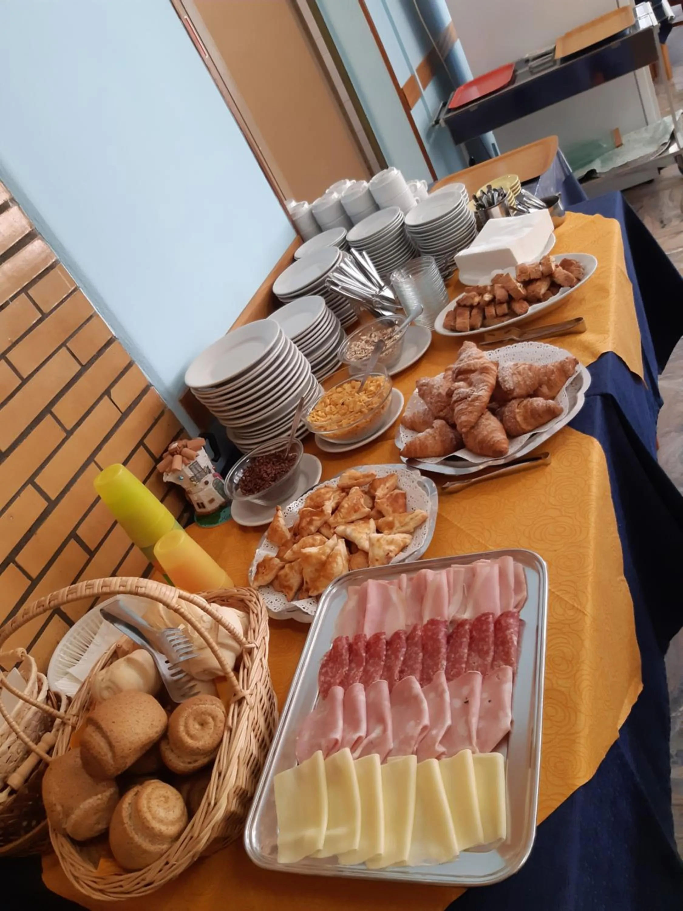 Buffet breakfast in Hotel Bellevue