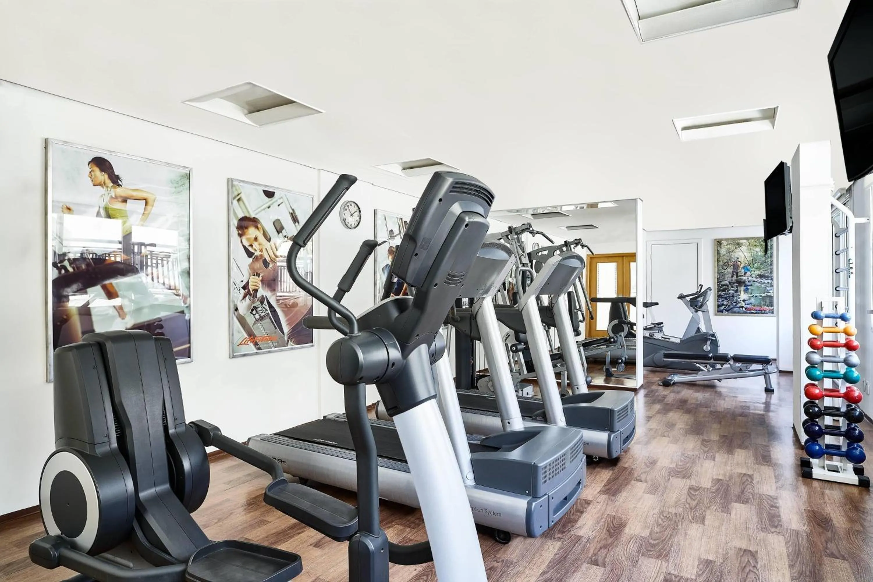 Fitness centre/facilities in Marriott Executive Apartments Sao Paulo