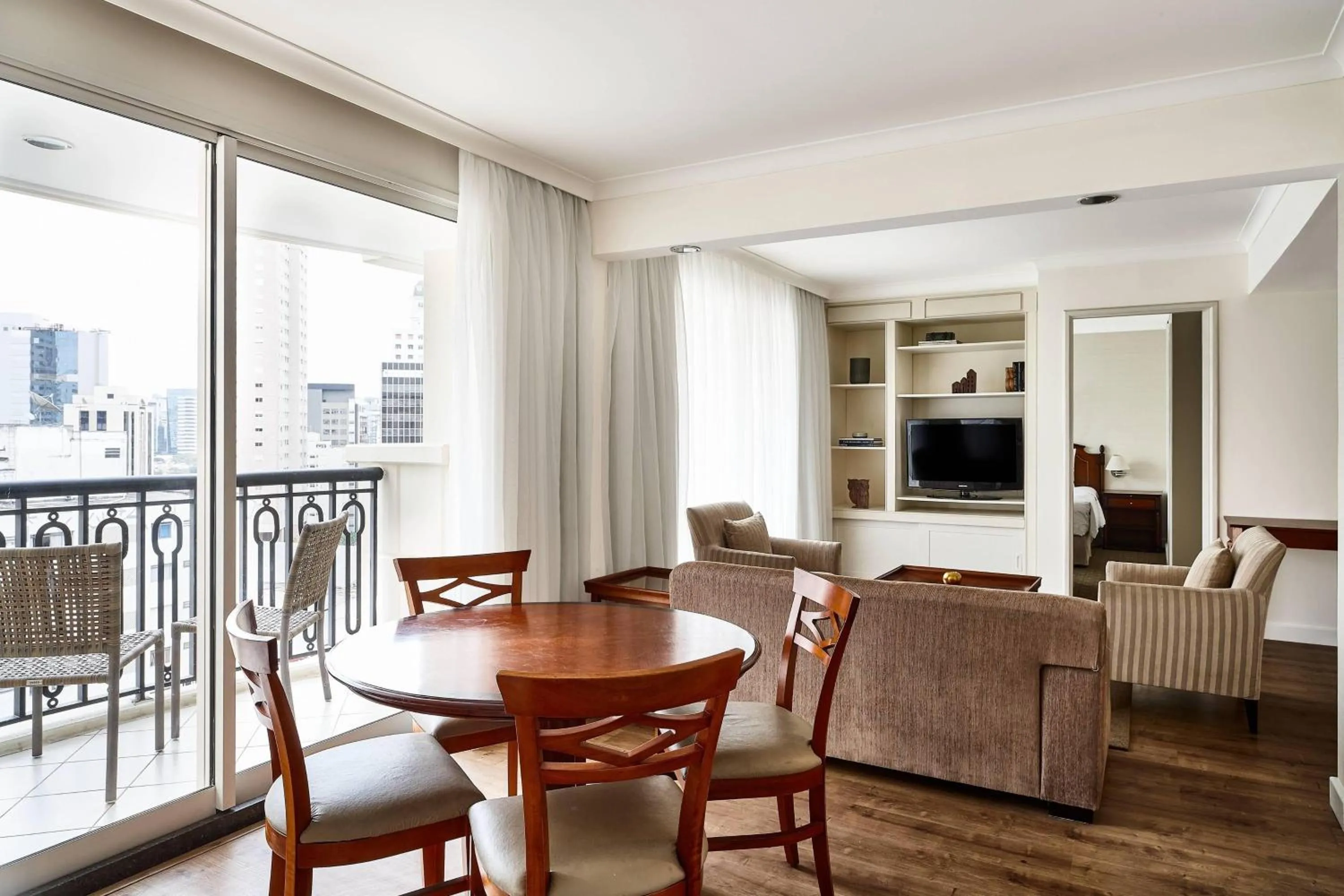Living room in Marriott Executive Apartments Sao Paulo