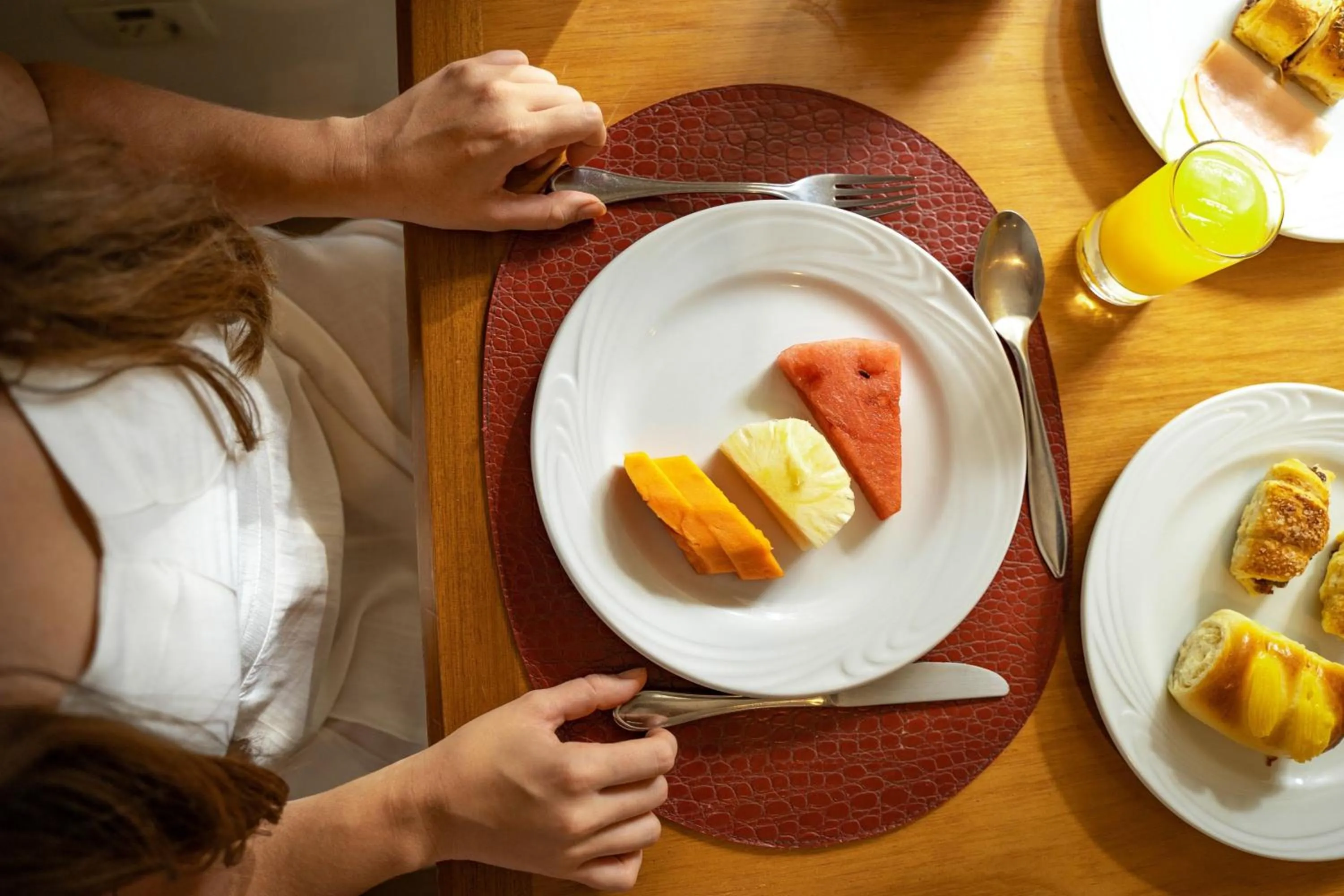 Breakfast in Marriott Executive Apartments Sao Paulo