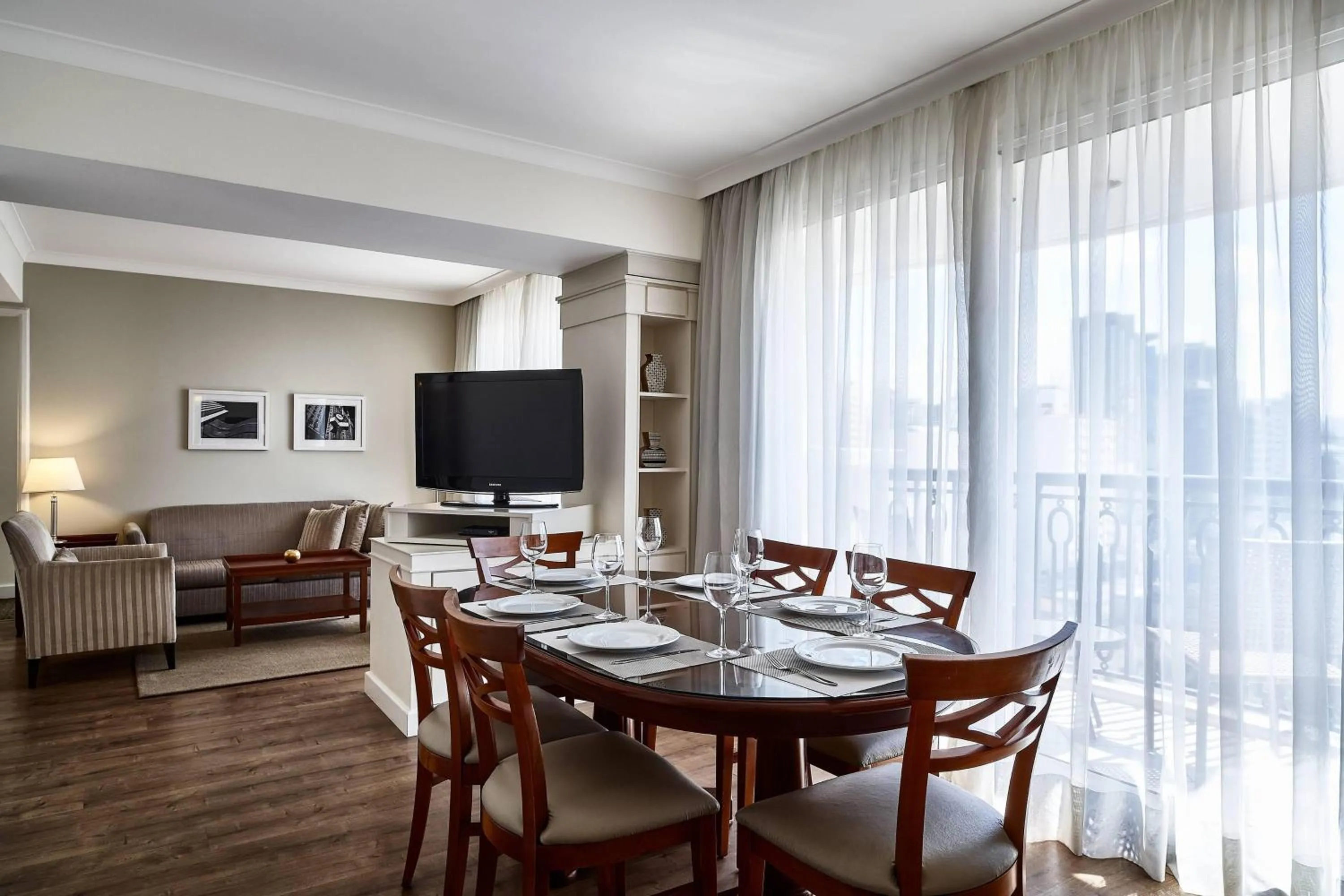 Bedroom in Marriott Executive Apartments Sao Paulo