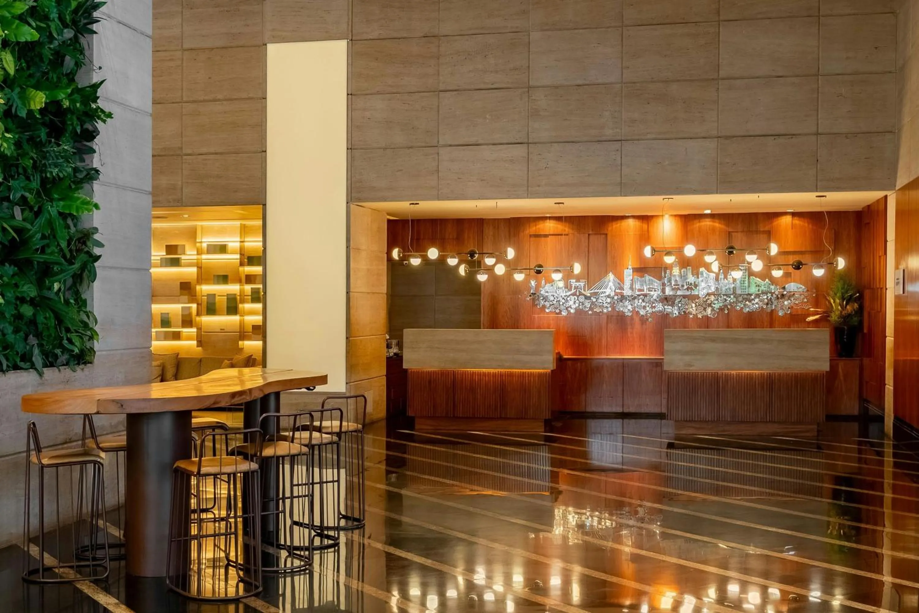 Lobby or reception in Renaissance São Paulo Hotel