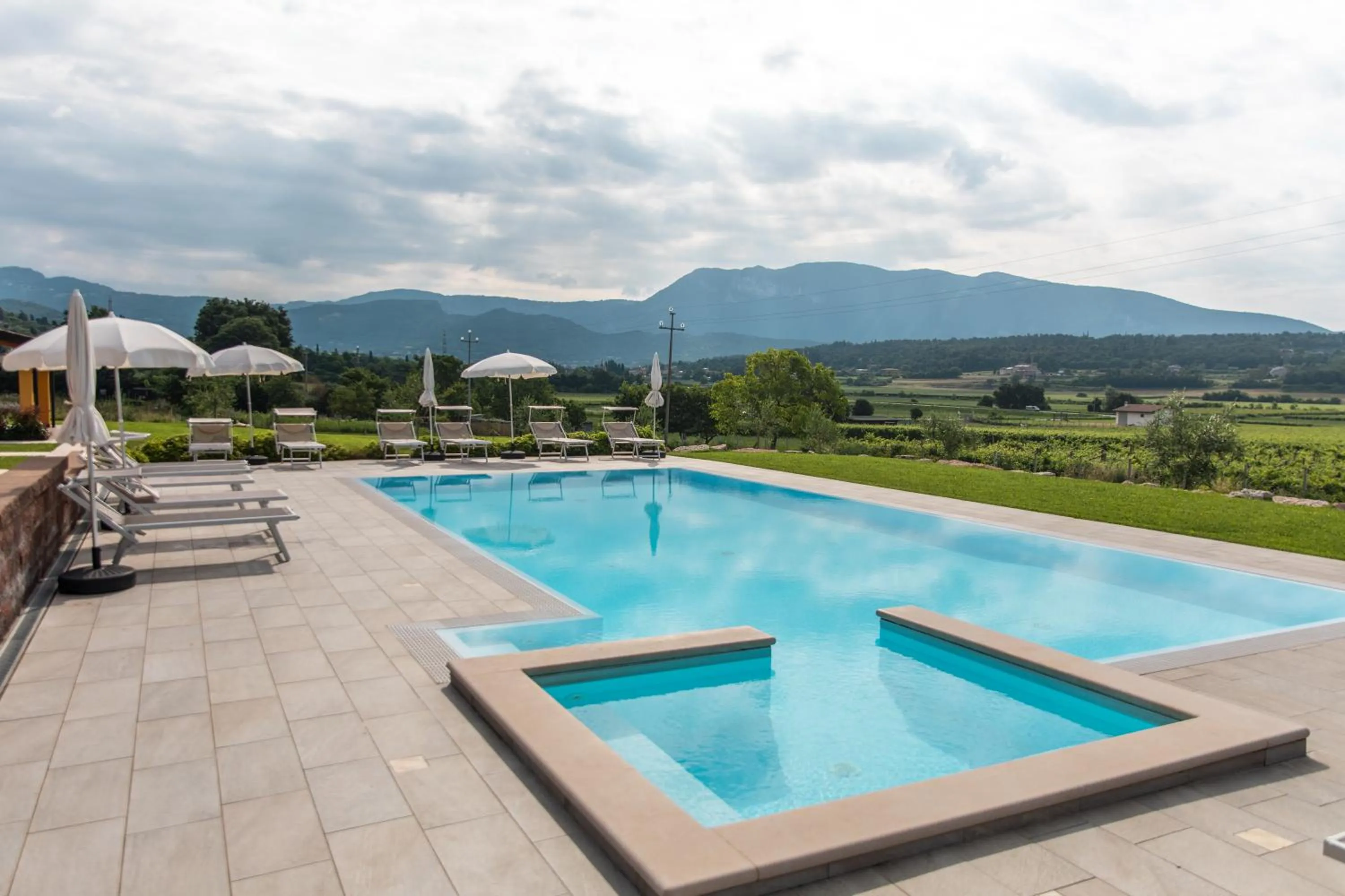 Swimming pool in B&B Ca' Marognole
