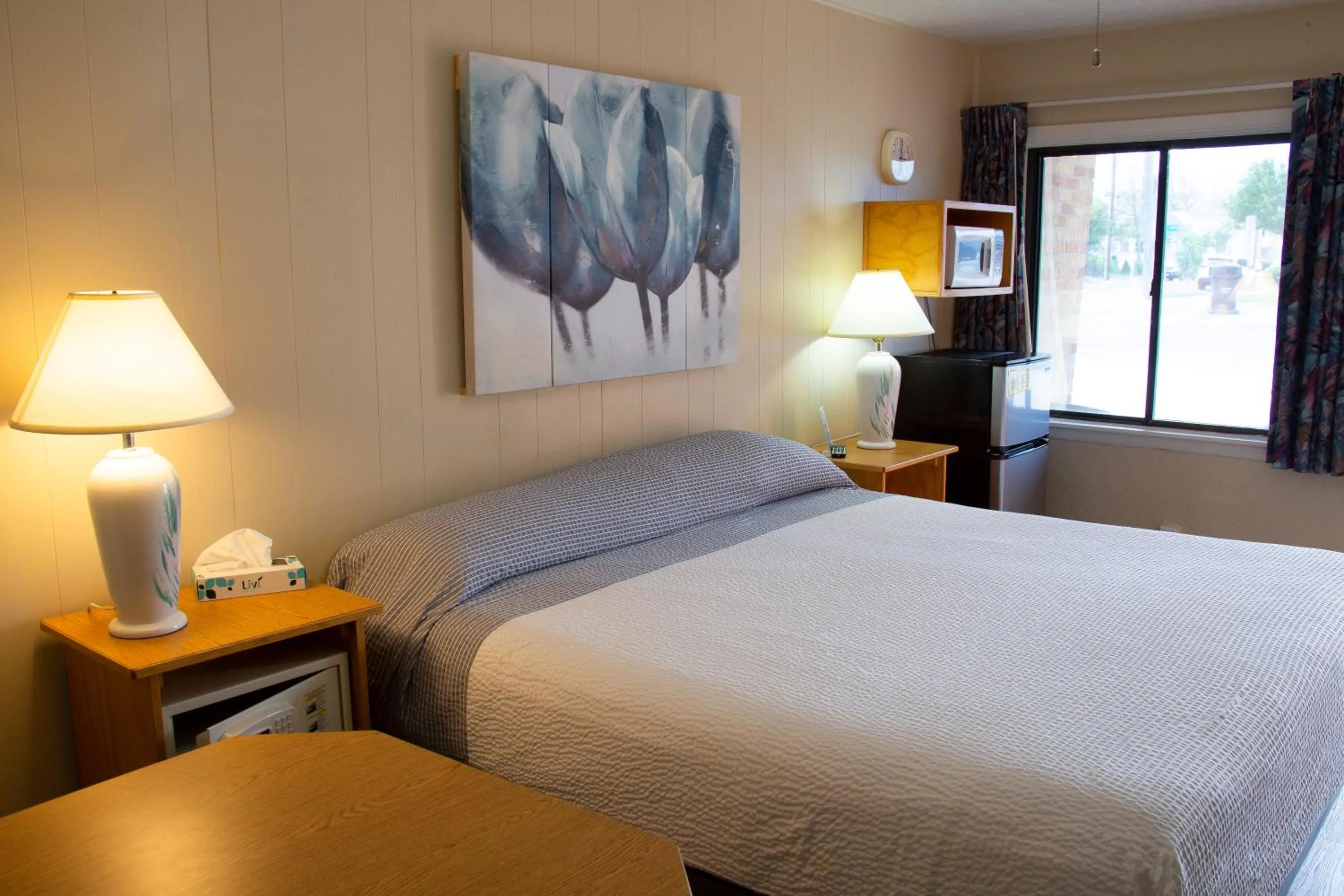 Bed in Florentine Family Motel