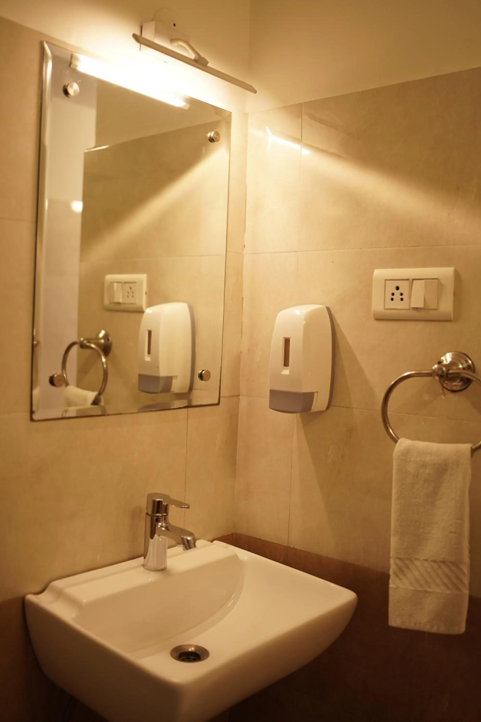 Bathroom in Blue Beds Hostel