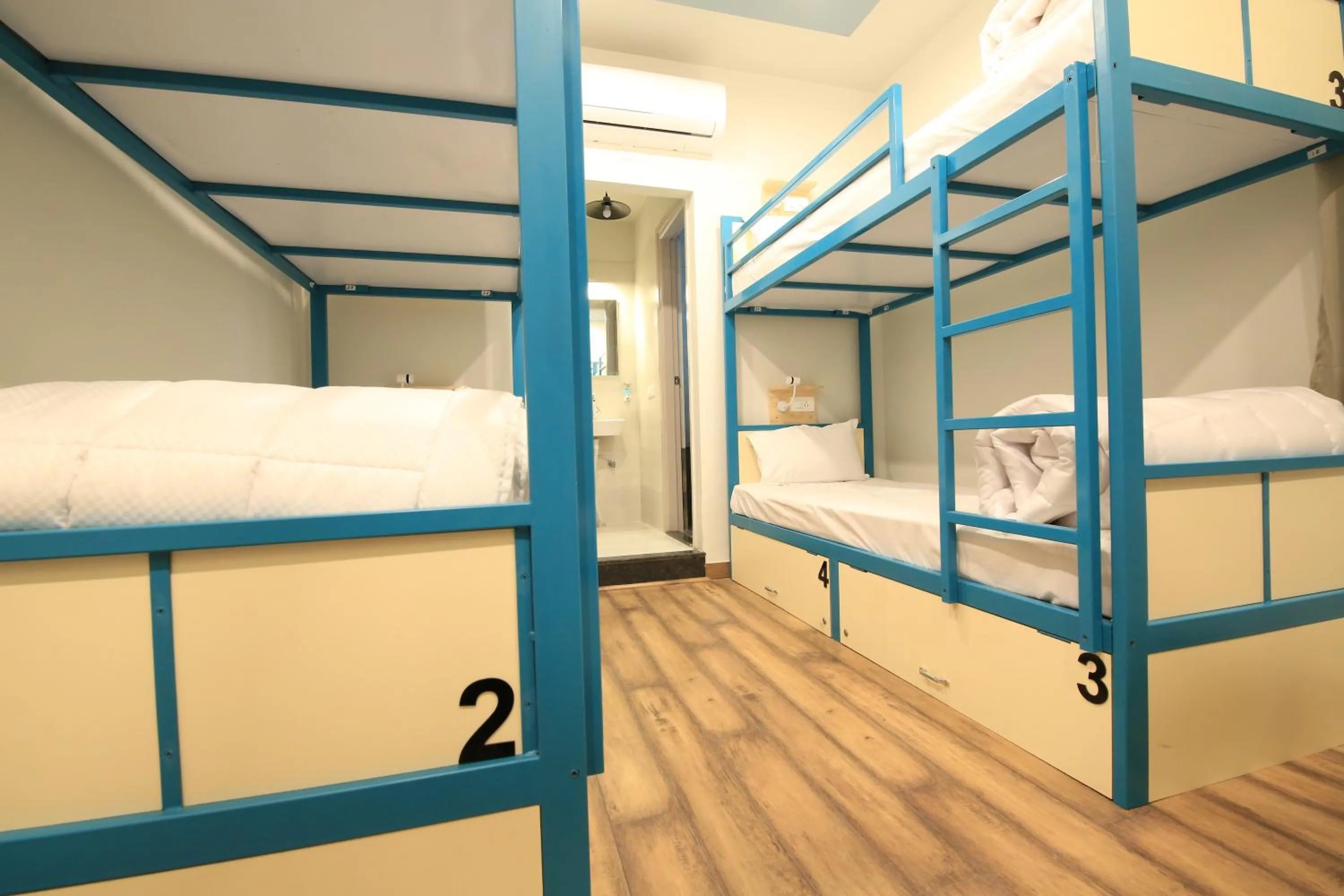 bunk bed, Bed in Blue Beds Hostel