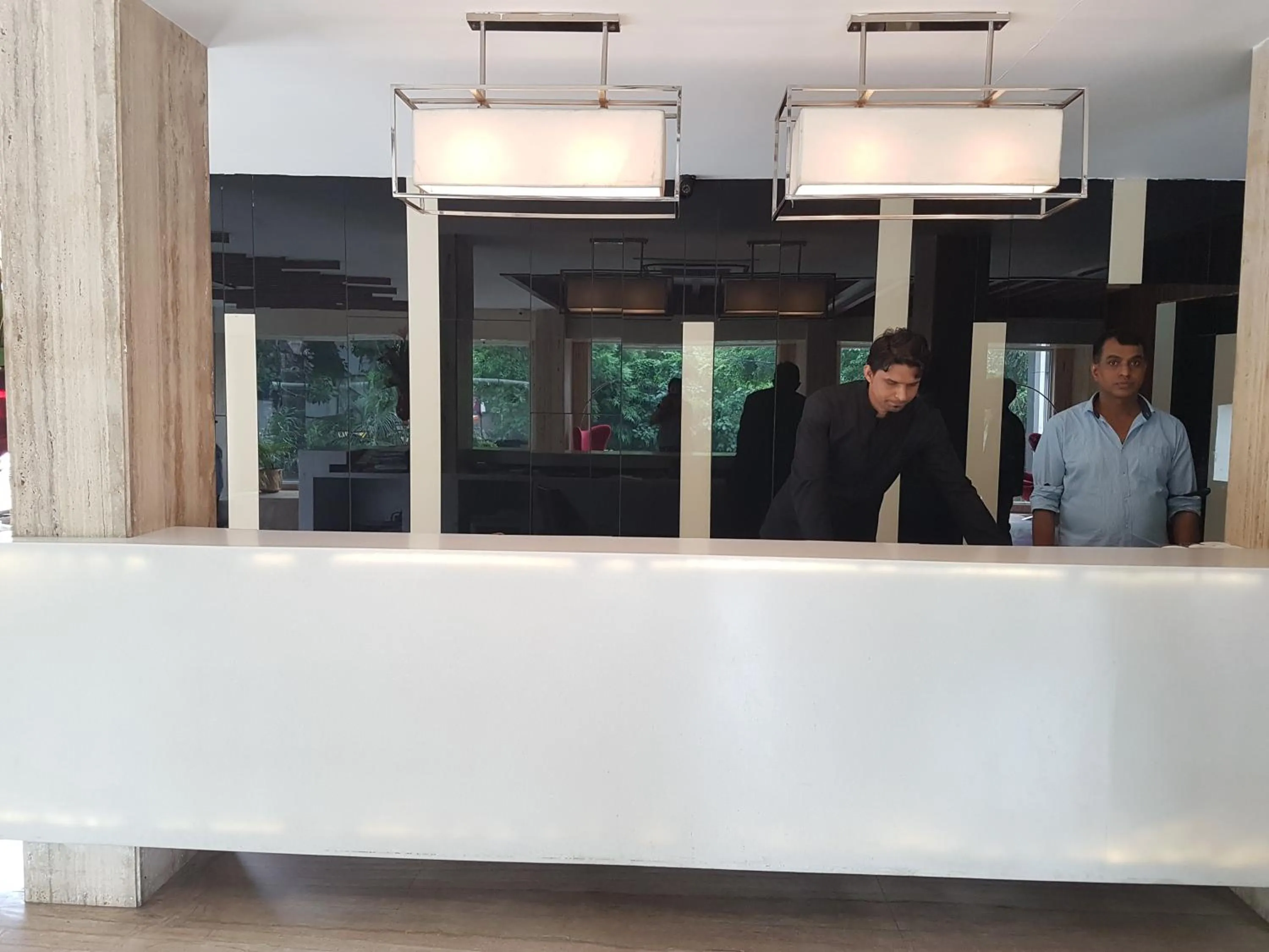 Lobby or reception in Hotel Arif Castles