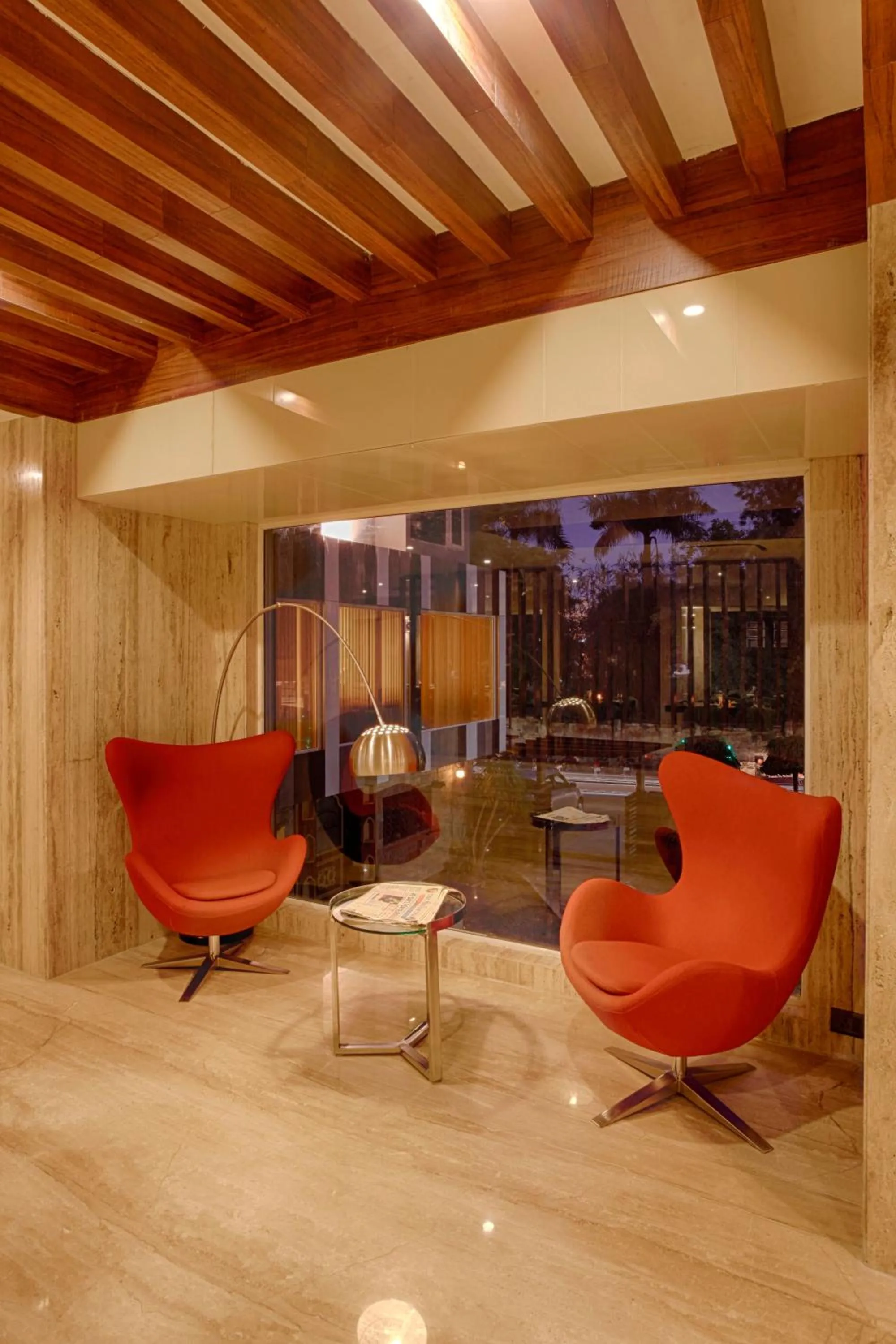 Seating area in Hotel Arif Castles