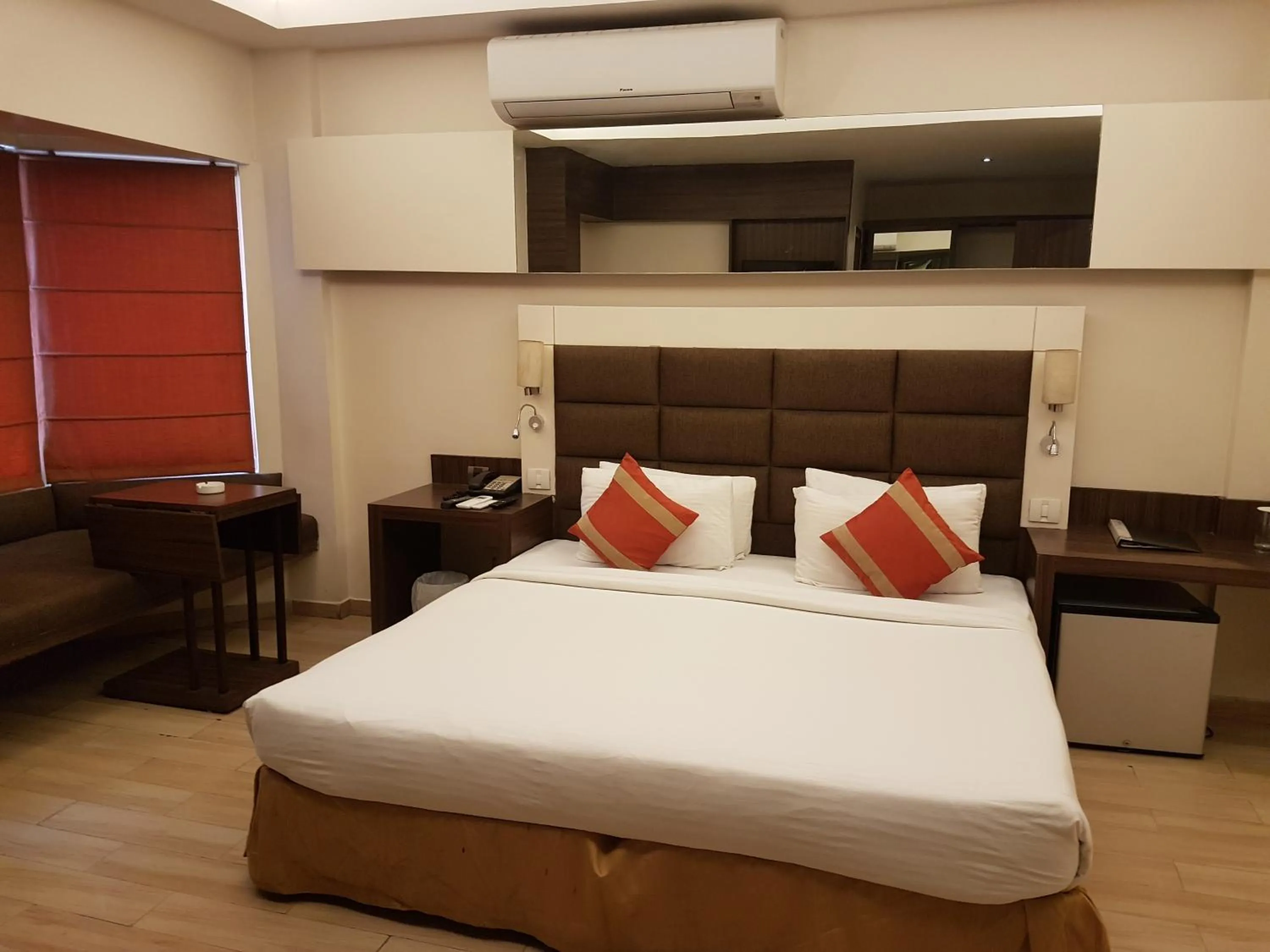 Bed in Hotel Arif Castles