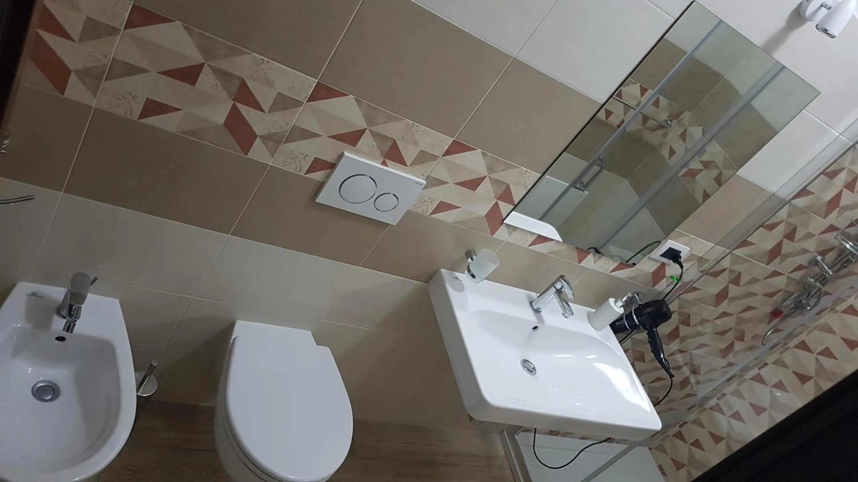 Bathroom in B&B Villa Eleonora Tropea