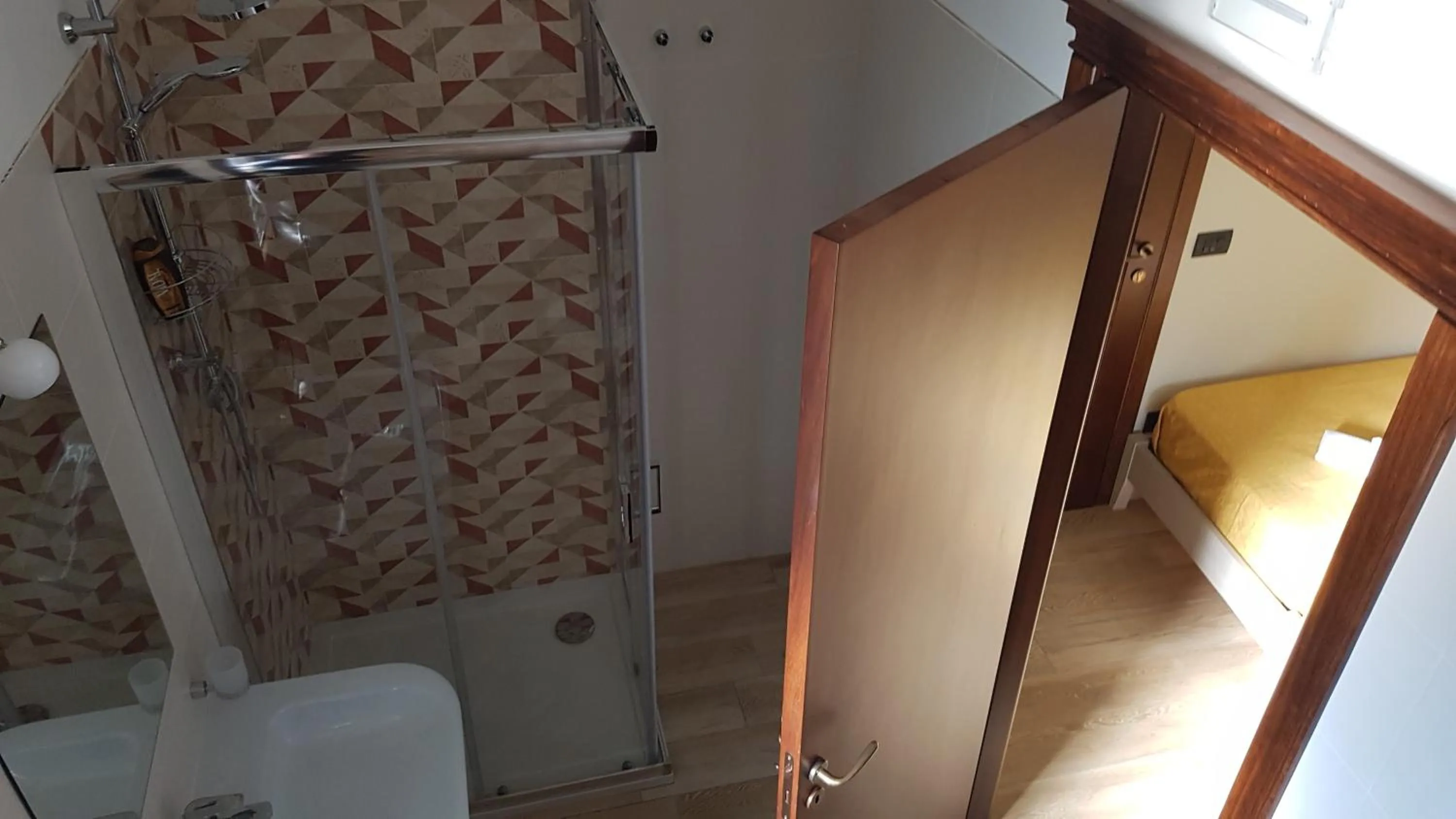 Shower in B&B Villa Eleonora Tropea