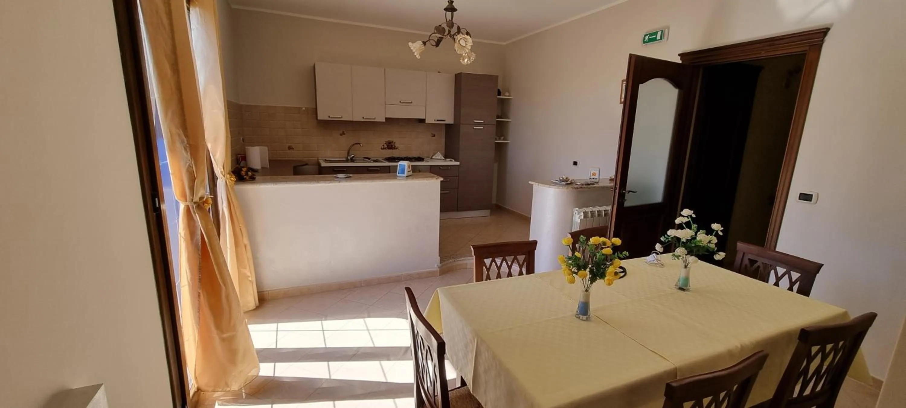 Kitchen or kitchenette in B&B Villa Eleonora Tropea